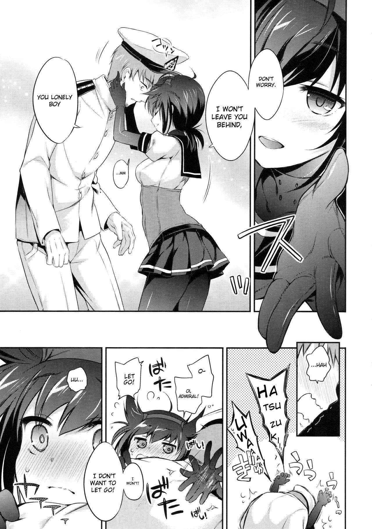 (COMIC1☆10) [K+W (Sasachinn)] Hatsuzuki no Yoru ni Kokoro Tokashite | Heart Melt on the Night of the New Moon (Kantai Collection -KanColle-) [English] [iamadooddood + /a/nonymous]