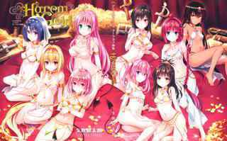 [Yabuki Kentaro] To Love-Ru -Trouble- Darkness Artbook Harem Gold