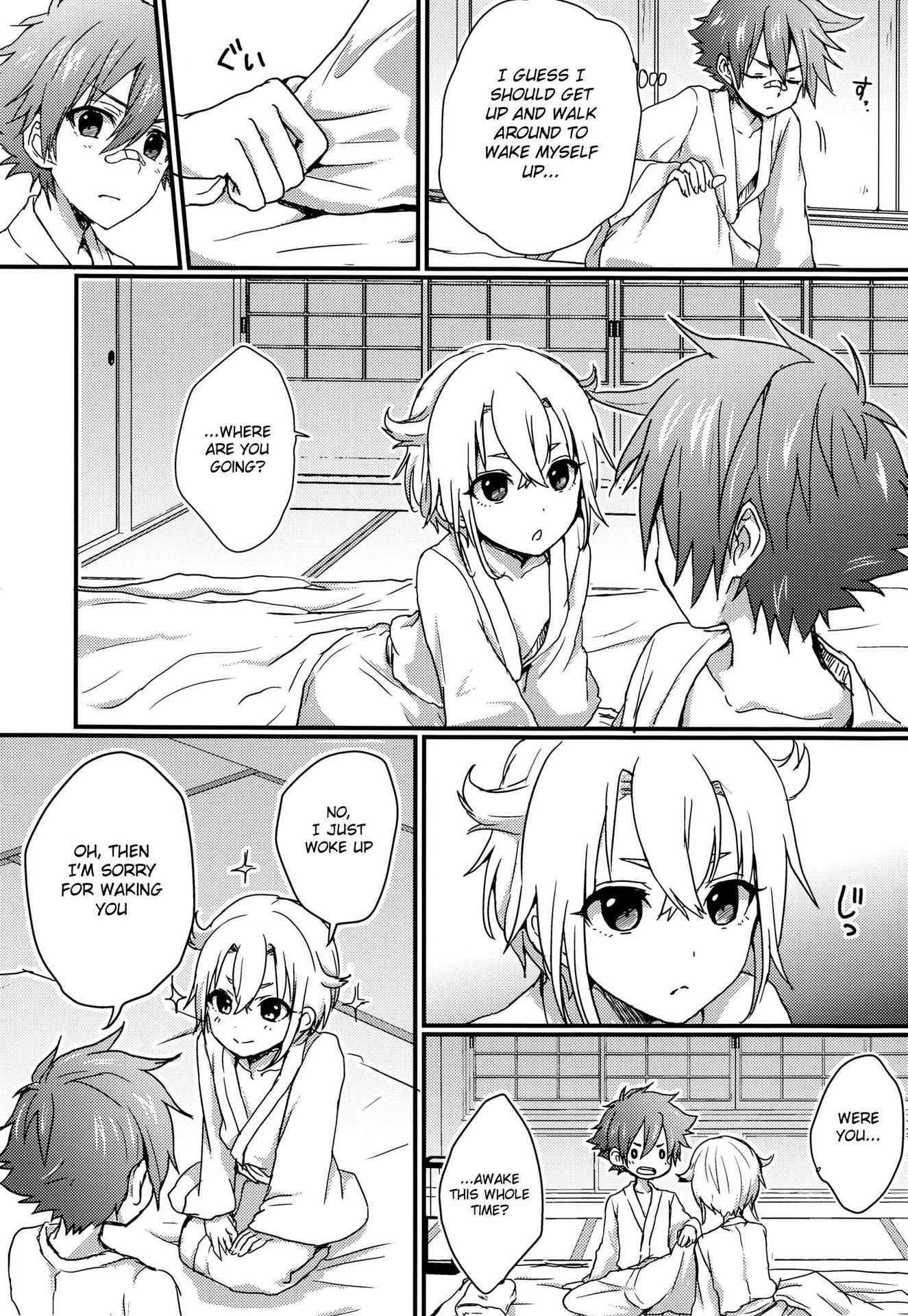 (Hyattou Ryouran ~Kimi no Heart o Shirahadori~) [Koneko Gumi (Poron)] Hota Love (Touken Ranbu) [English] {Shotachan}