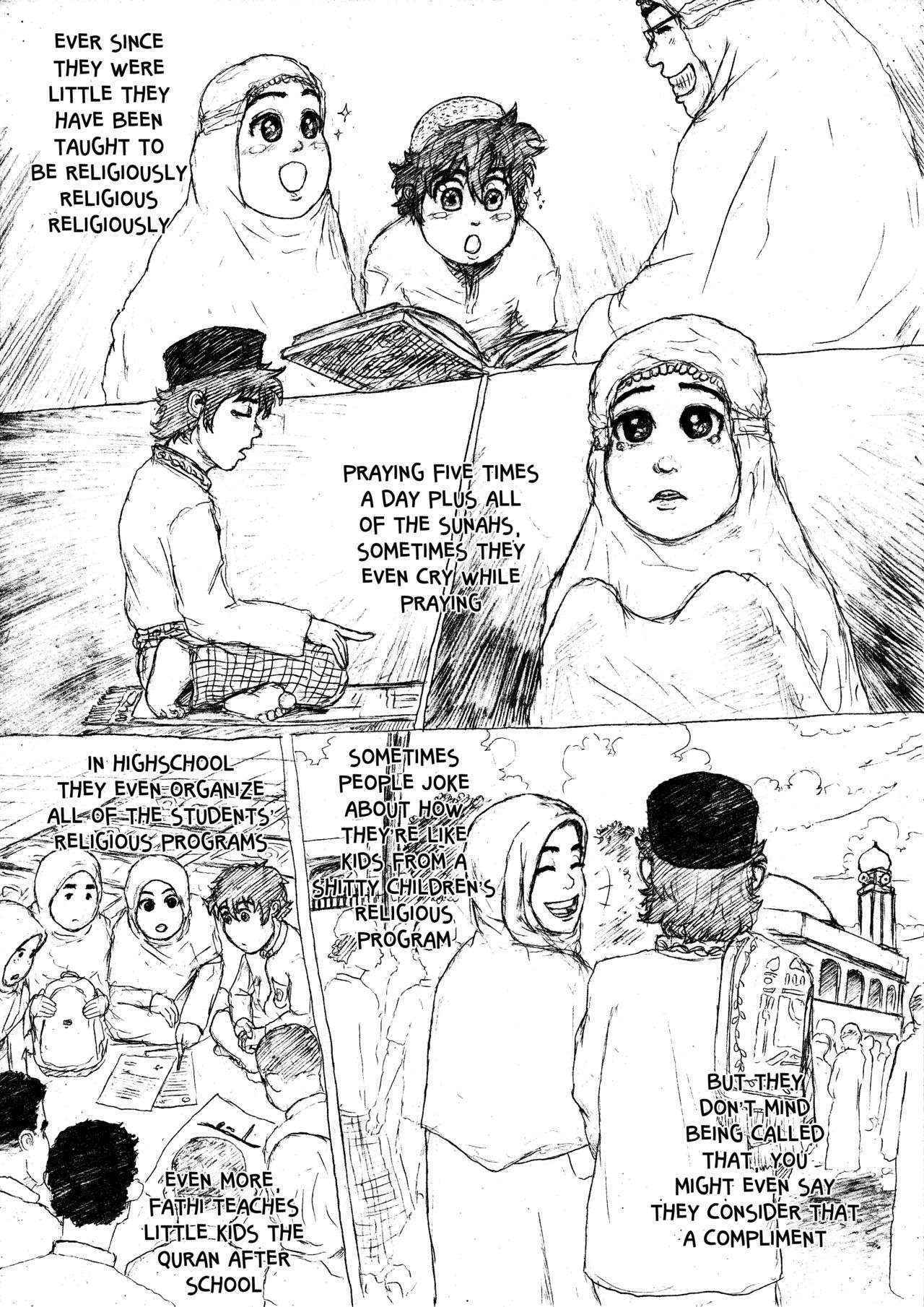 [Grilled Kambing] Kartun Islami: Sebuah hentai futanari pegging