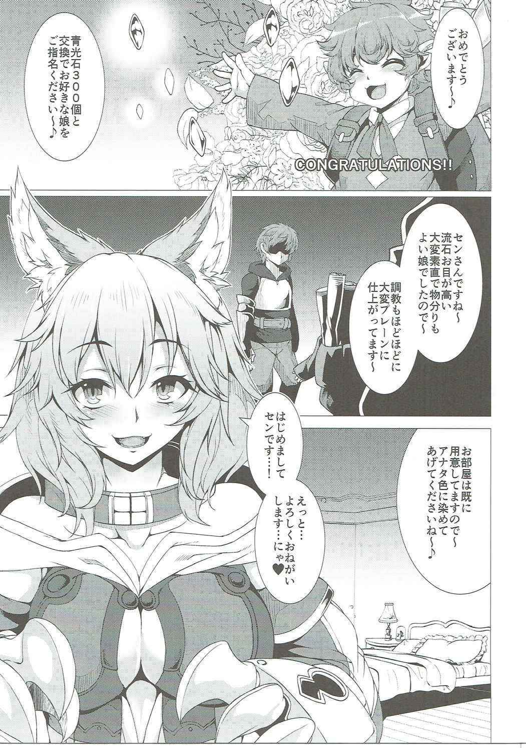 (C90) [Kinakomochi, Evo.R.B (Uryu Sango, Takayuki Hiyori)] Sen-chan ga Osusume desu (Granblue Fantasy)