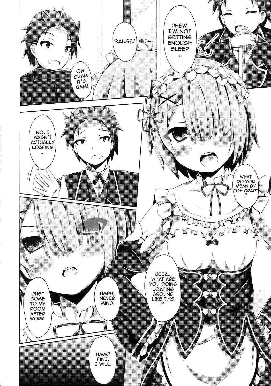 (COMIC1☆10) [Imitation Moon (Narumi Yuu)] "A Subaru-kun Ecchi Shimasu?" "Chotto Barusu Nani Jiro Jiro Miten no yo" (Re:Zero Kara Hajimeru Isekai Seikatsu) [English] {doujin-moe.us}