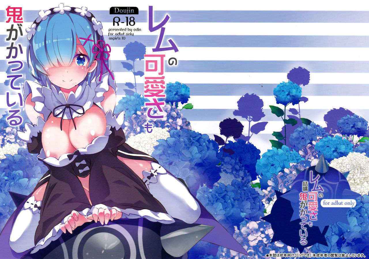 (C90) [odin (Kurokawa izumi)] Rem no Kawaisa mo Onigakatteiru (Re:Zero kara Hajimeru Isekai Seikatsu) [Chinese] [脸肿汉化组]