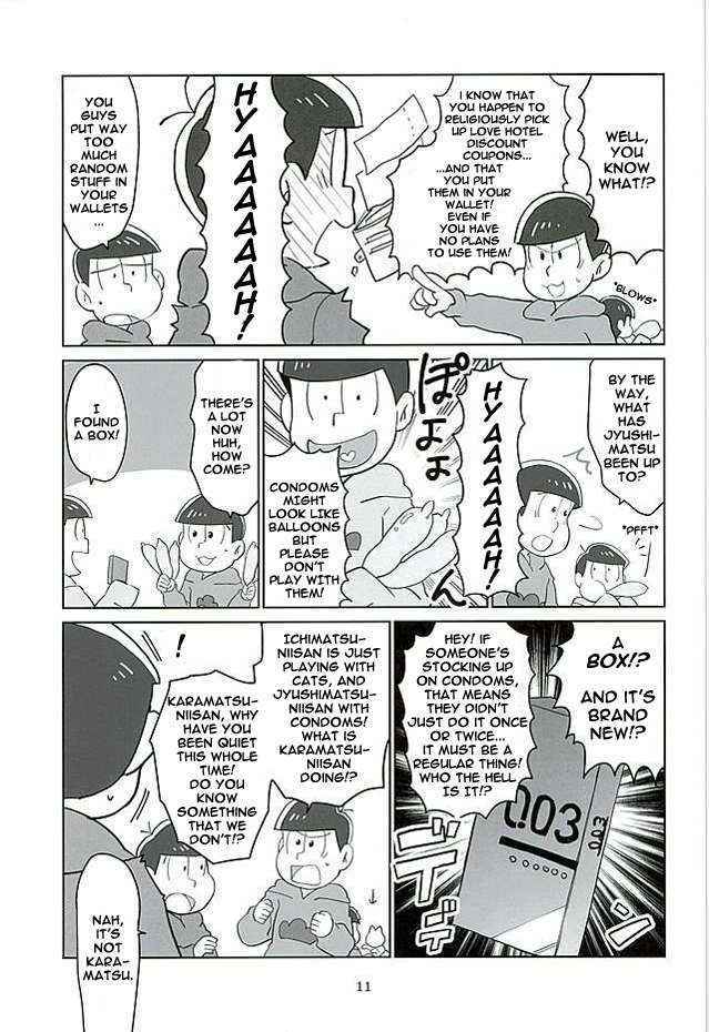 (6tsugo no Tamashii Forever) [OK-2 (Shiriana Doriru)] Uchi no Jinan wa Doutee Hishojo (Osomatsu-san) [English] [Rapinii]