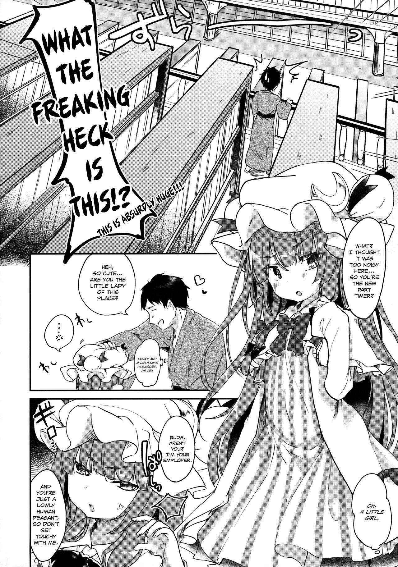 (C90) [Kedama Gyuunyuu (Tamano Kedama)] Karakuchi Patchouli-sama | Scathing Patchouli-sama (Touhou Project) [English] [Danicco]