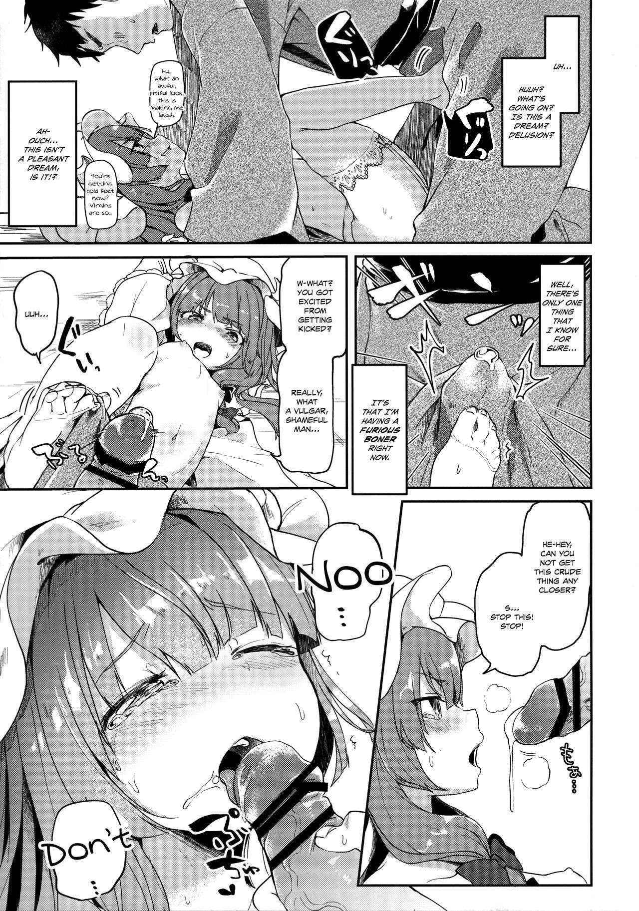 (C90) [Kedama Gyuunyuu (Tamano Kedama)] Karakuchi Patchouli-sama | Scathing Patchouli-sama (Touhou Project) [English] [Danicco]