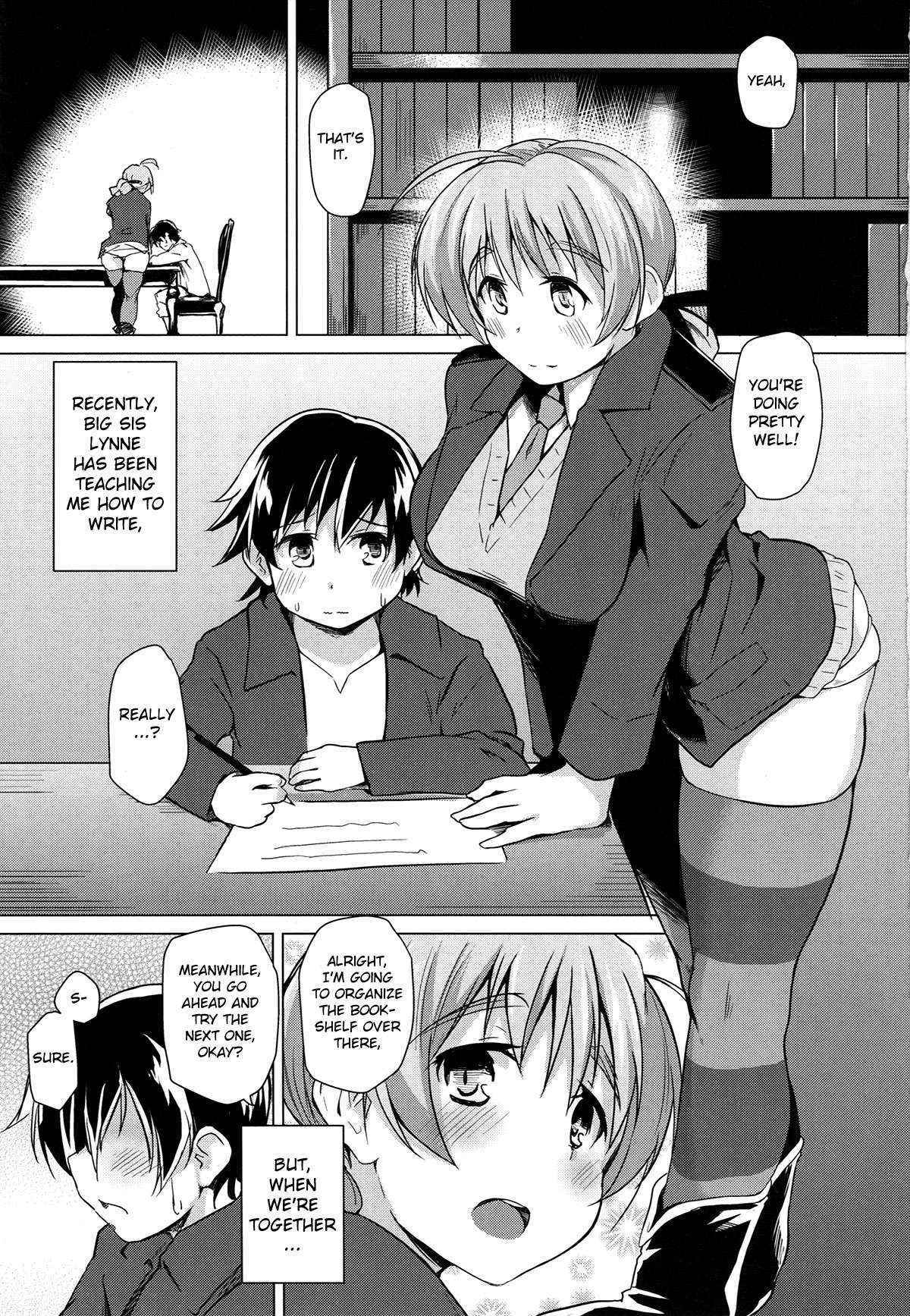 (COMIC1☆10) [Flicker10 (Kuronyan)] Issho ni Obenkyou... Shiyokka? | Would You Like to... Study Together? (Strike Witches) [English]