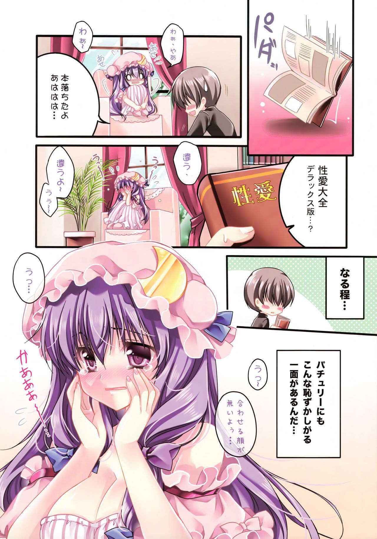 (C84) [Wish +Kibou no Tsubasa+ (Sakurano Ru)] Only for you -Patchouli Knowledge- (Touhou Project)