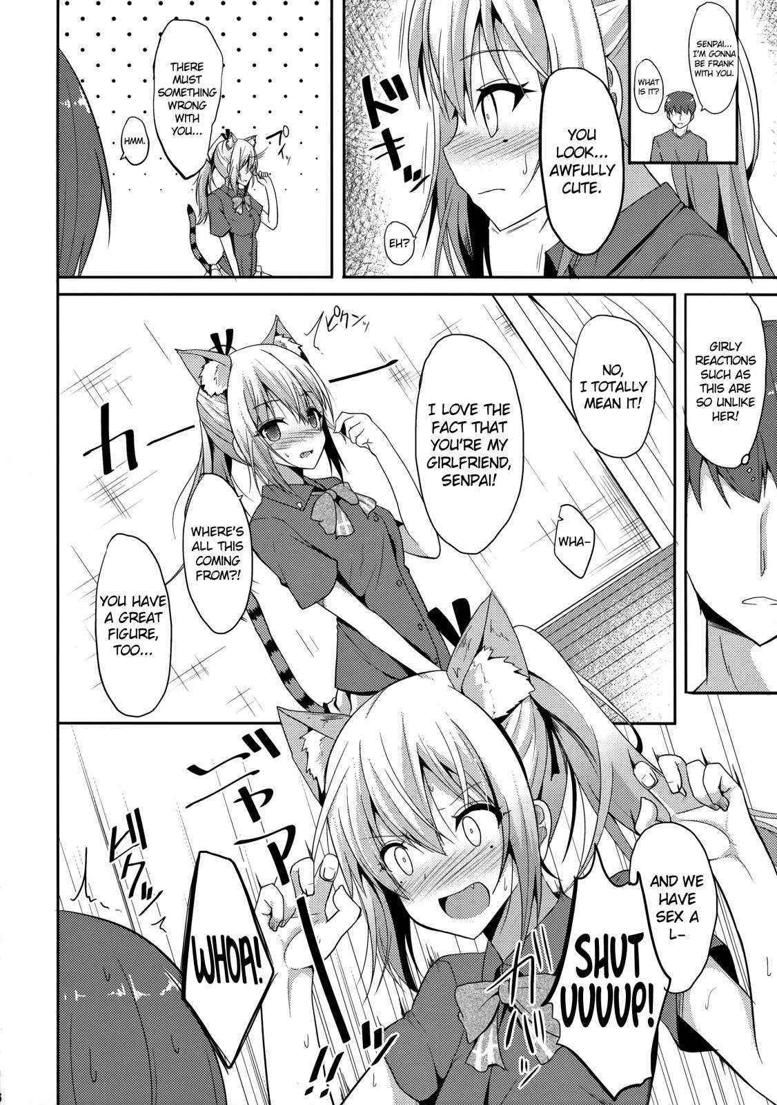 (COMIC1☆10) [Nekonokone (Takeyuu)] Nekomimi Mai Senpai (Musaigen no Phantom World) [English] {doujin-moe.us}