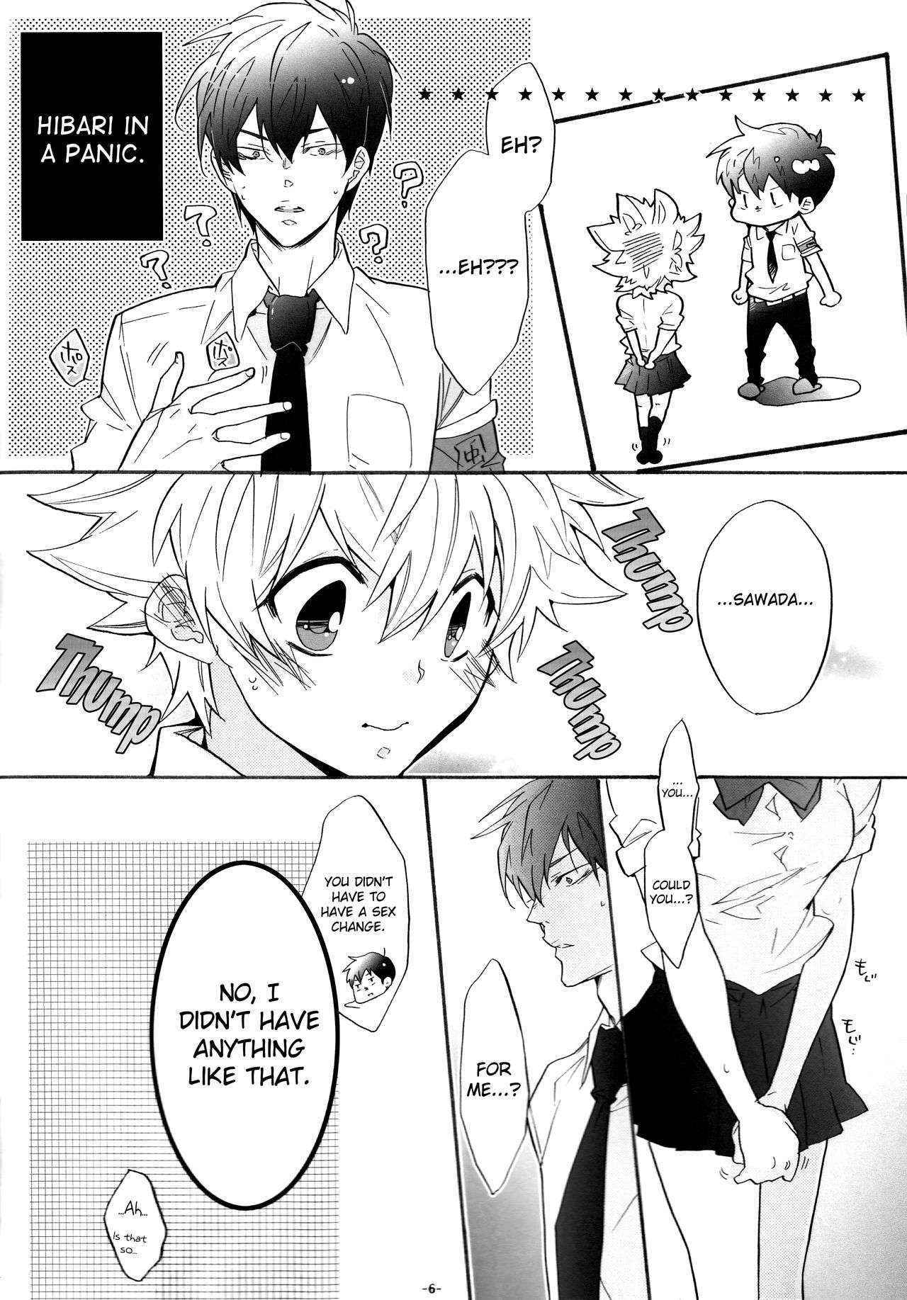 (C80) [7menzippo (Kamishima Akira)] Nyota Tsuna Nikki (Katekyo Hitman REBORN!) [English] [biribiri]