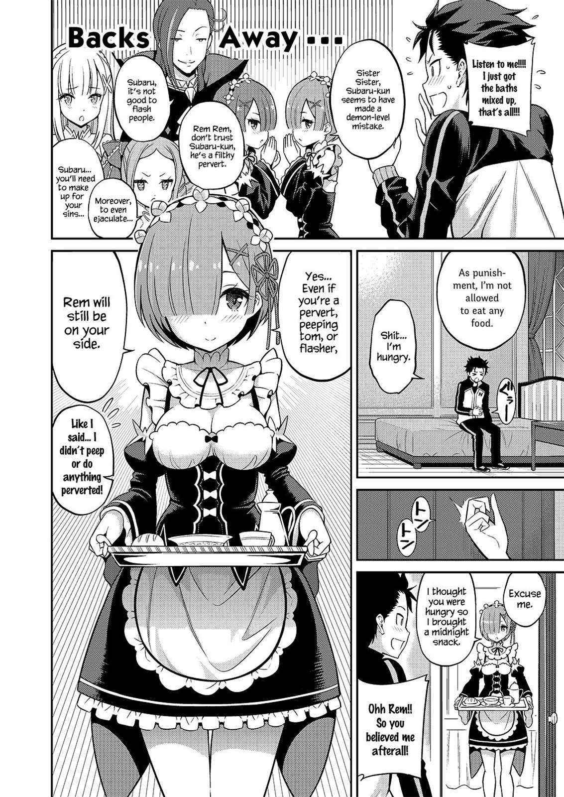 [Popochichi (Yahiro Pochi)] Love:Rem kara Hajimeru Sourou Kaizen Seikatsu | Love:Rem Premature Ejaculation Improvement Program (Re:Zero kara Hajimeru Isekai Seikatsu) [English] {Ambushes} [Digital]