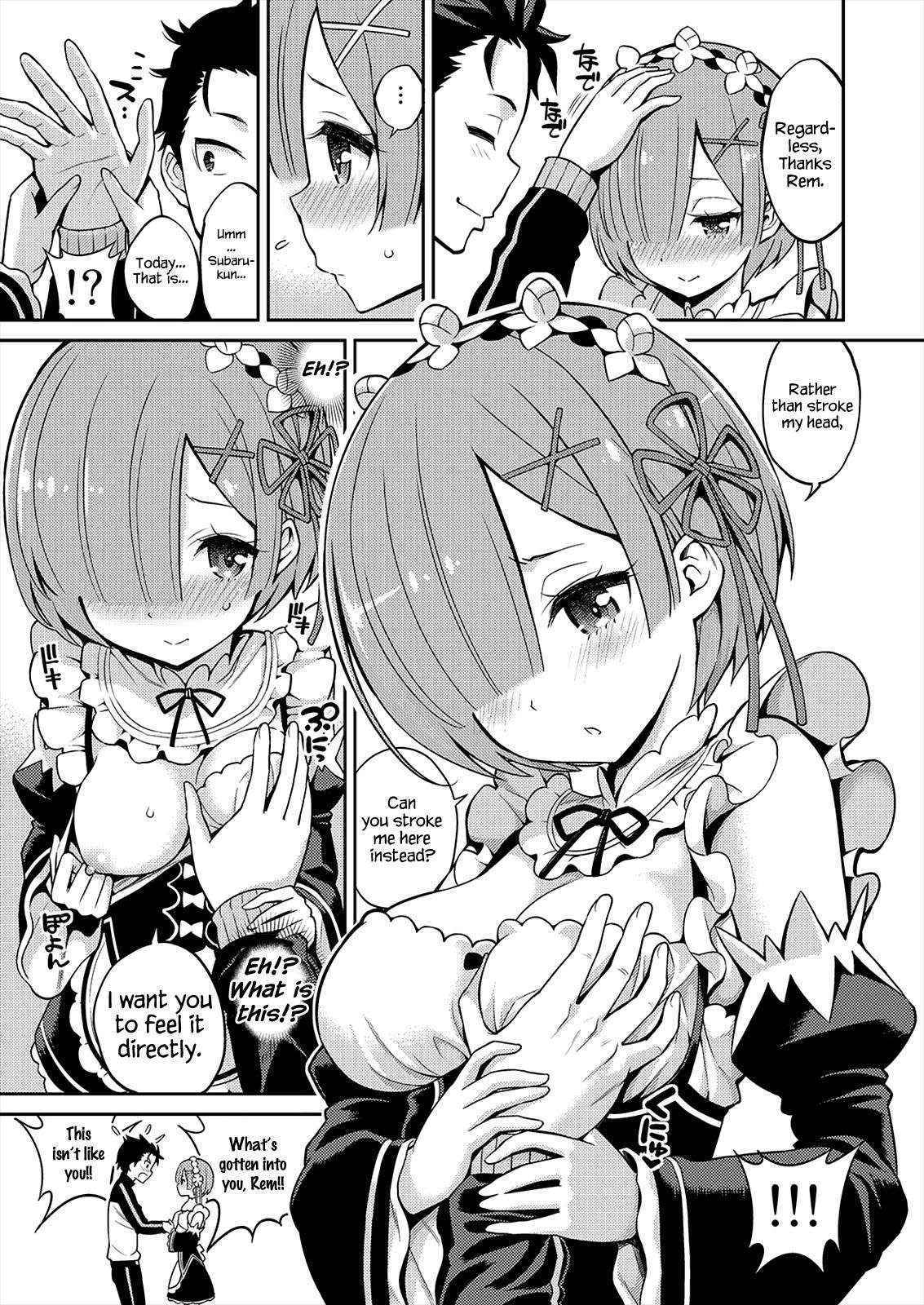 [Popochichi (Yahiro Pochi)] Love:Rem kara Hajimeru Sourou Kaizen Seikatsu | Love:Rem Premature Ejaculation Improvement Program (Re:Zero kara Hajimeru Isekai Seikatsu) [English] {Ambushes} [Digital]