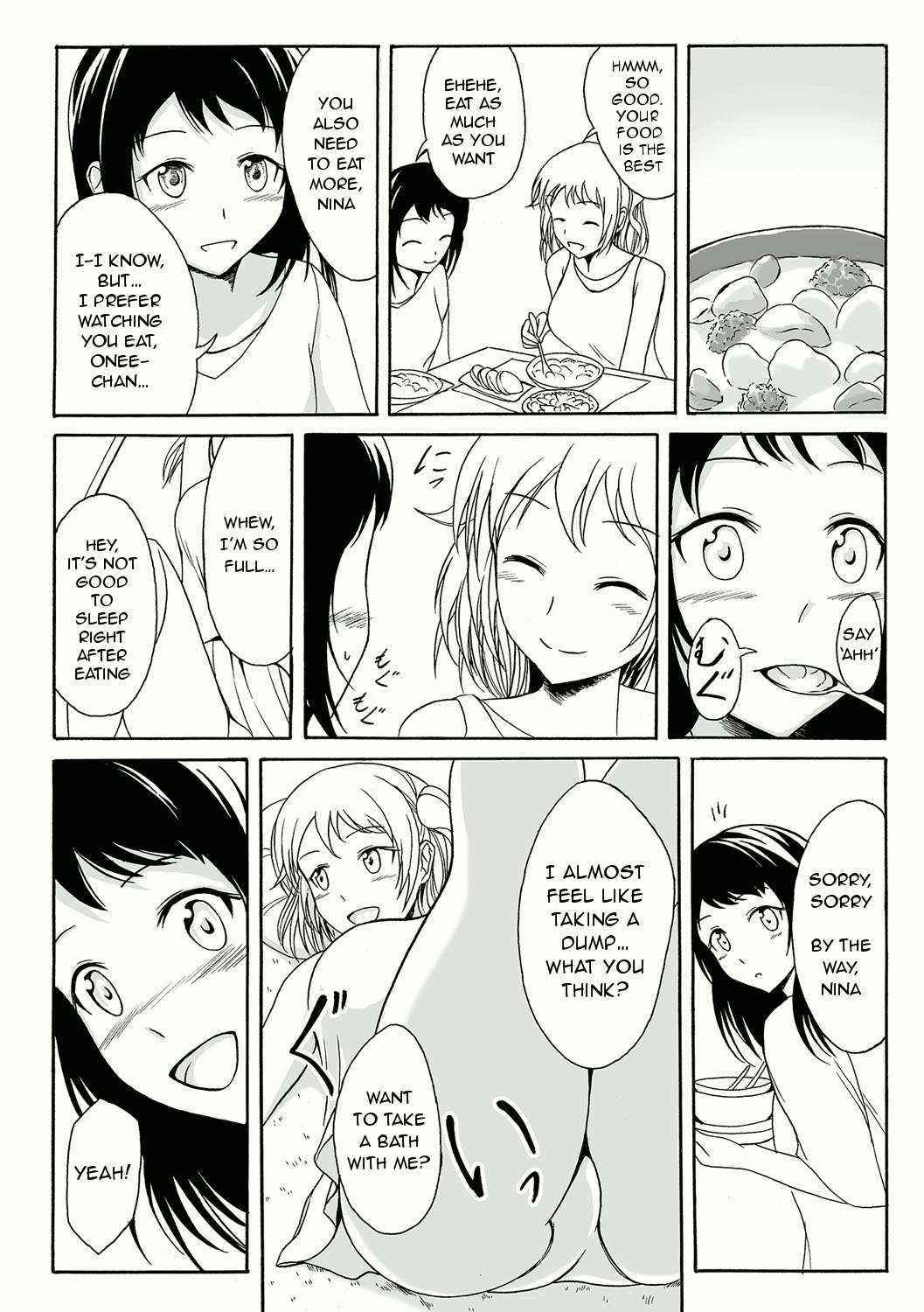 [Shiina Nami] Aru Shimai Ai no Katachi | A Form of Sisterly Love (Tabete wa Ikenai 2) [English] [Digital]