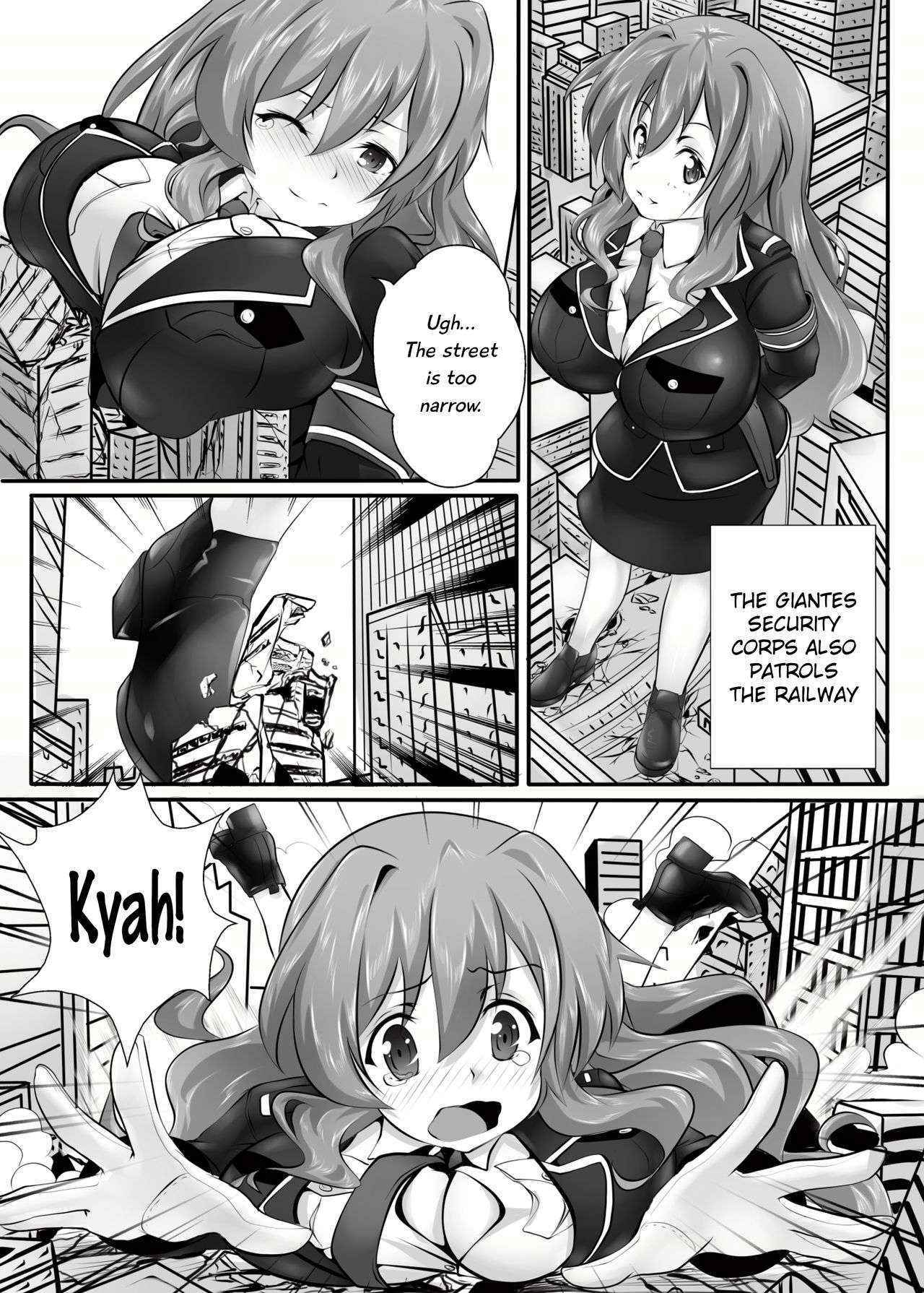 [Kazan no You] Kyodai Musume Tetsudou Kouantai - Rail Giantess! (Rail Wars!)[English][Digital]