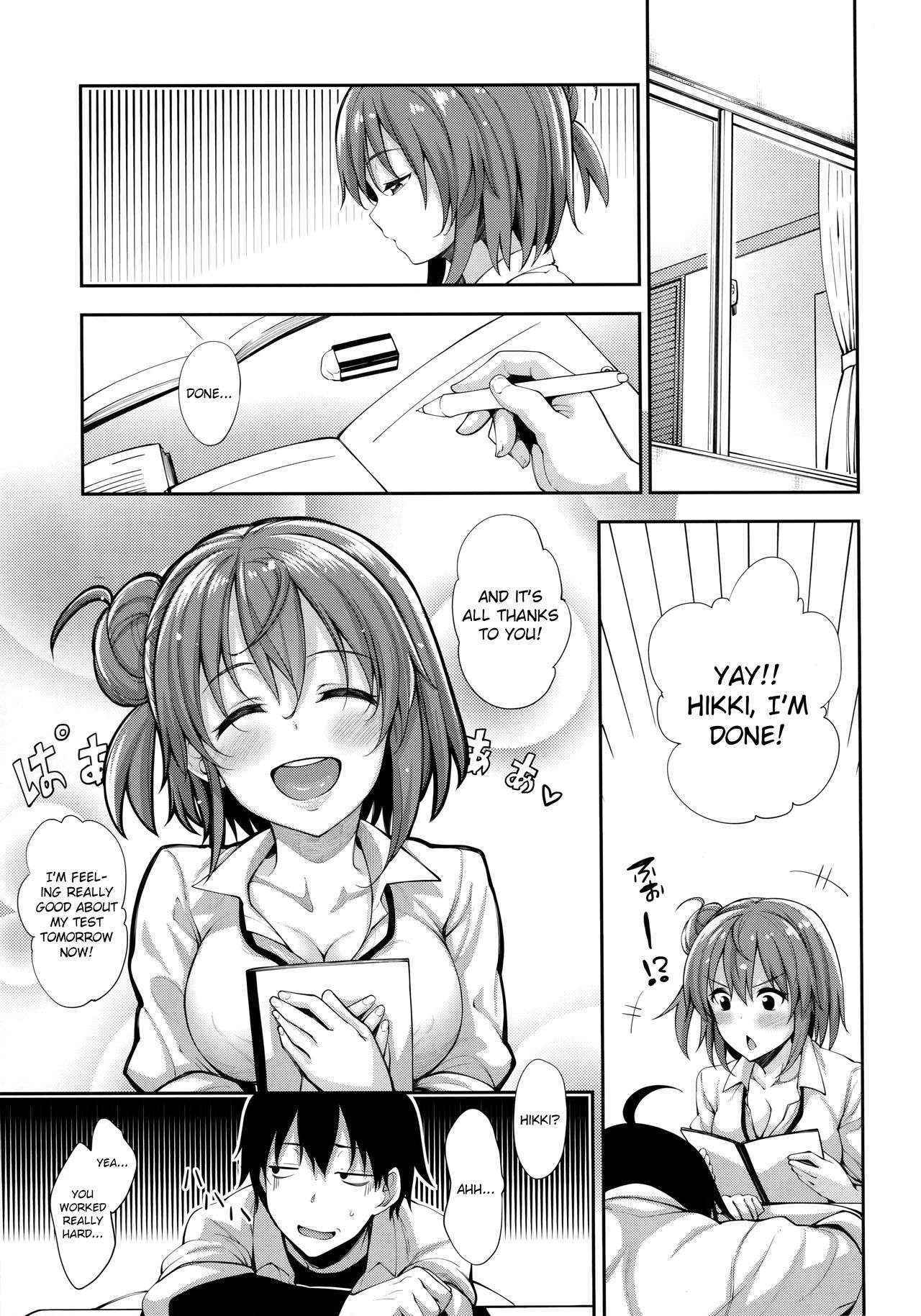 (C89) [Petapan (Akino Sora)] LOVE STORY #03 (Yahari Ore no Seishun Love Come wa Machigatteiru.) [English]