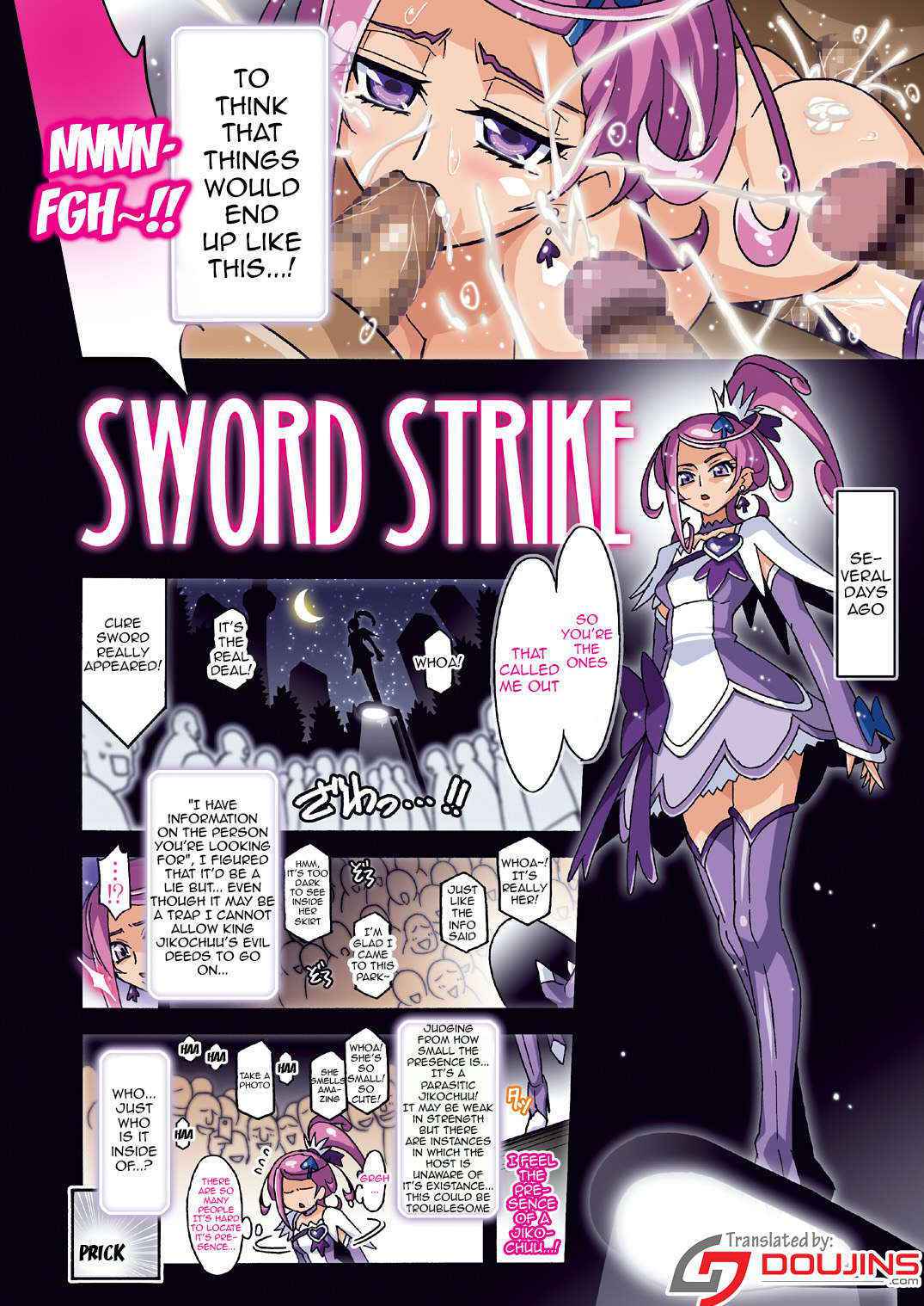 [Higashitotsuka Raisuta (Studio Mizuyokan)] SWORD STRIKE DL (English) (Doujins.com)