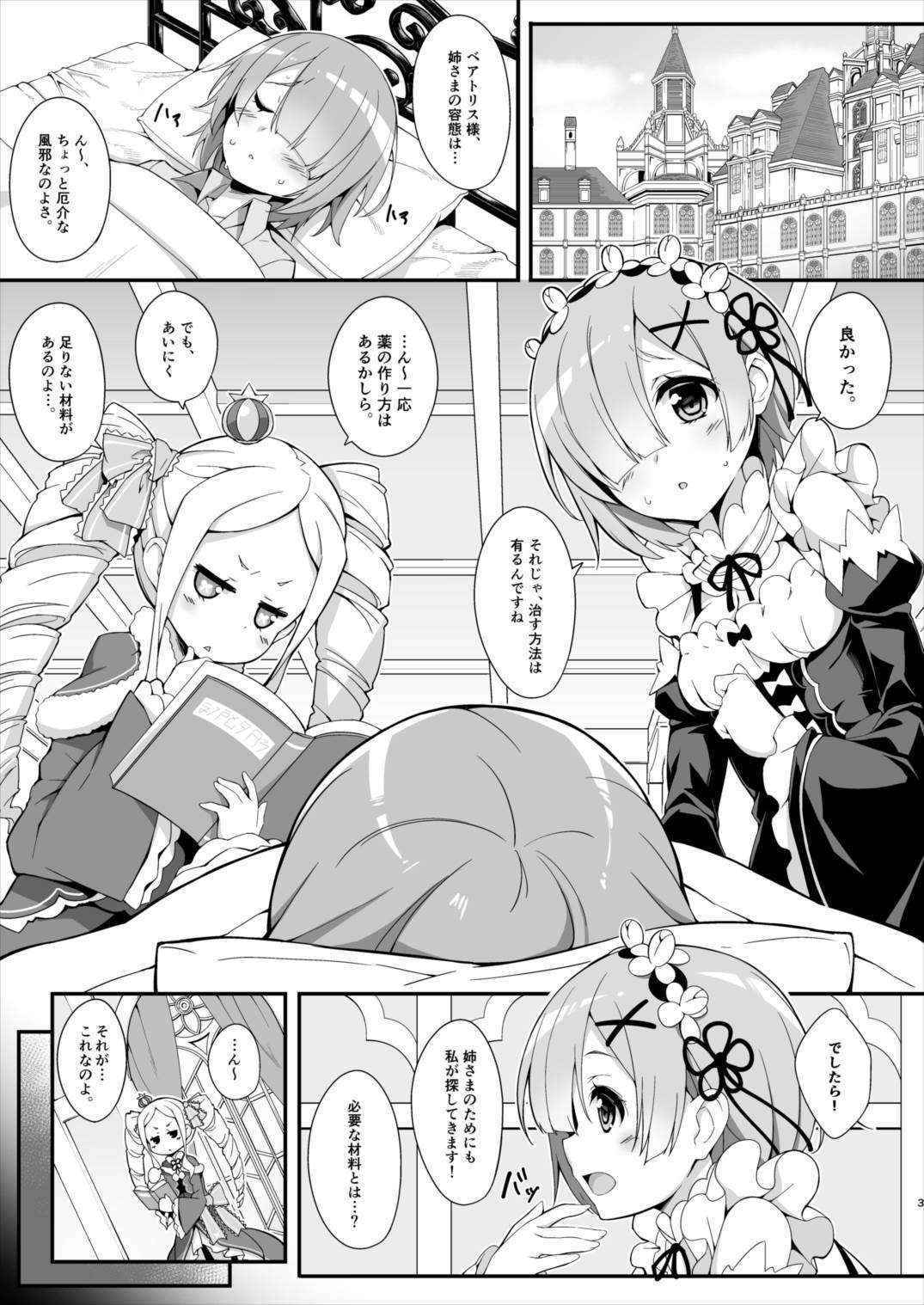 (C90) [Otukimi Koubo (Akizora Momidi)] Rem kara Hajimeru Okusurizukuri (Re:Zero kara Hajimeru Isekai Seikatsu)