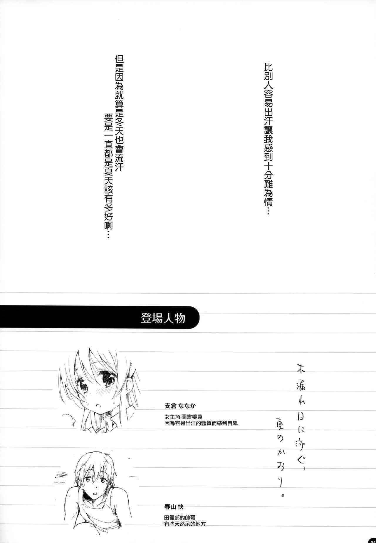 (COMITIA114) [DROP DEAD!! (Minase Syu)] Komorebi ni Oyogu, Natsu no Kaori. [Chinese] [CE家族社]