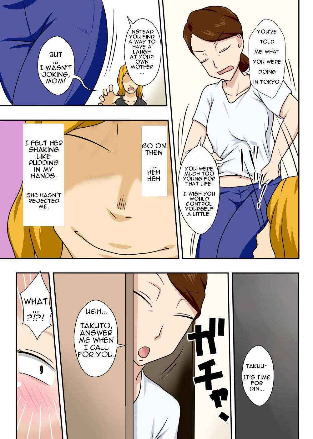 [Freehand Tamashii] Kaette Kita Musuko ga Kinpatsu Yarichin | My Son Returned as a Blond Man-Slut [English] [incogna777]