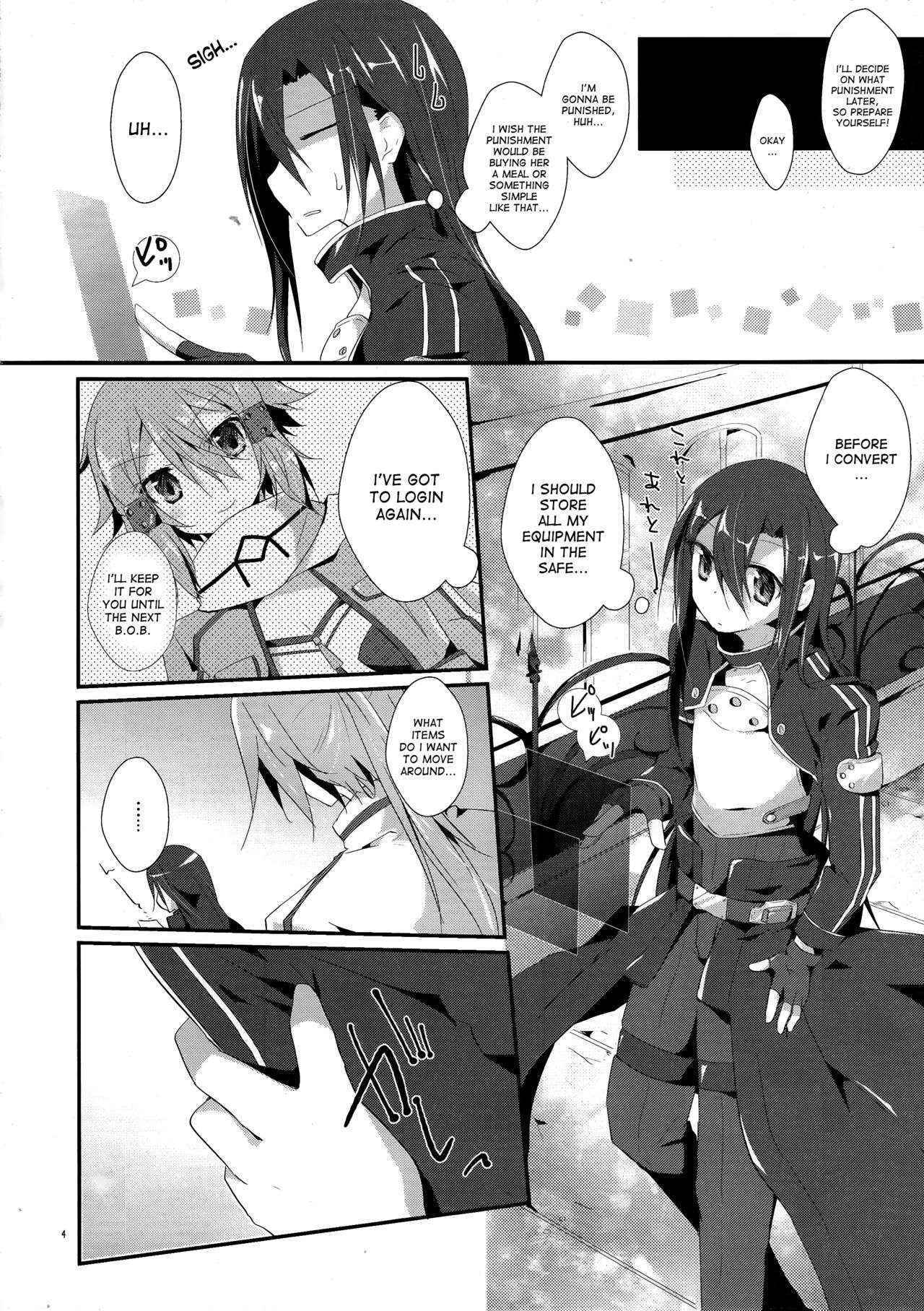 (C87) [Peach tea (Akina Rei)] Honey Punishment (Sword Art Online) [English] [desudesu]