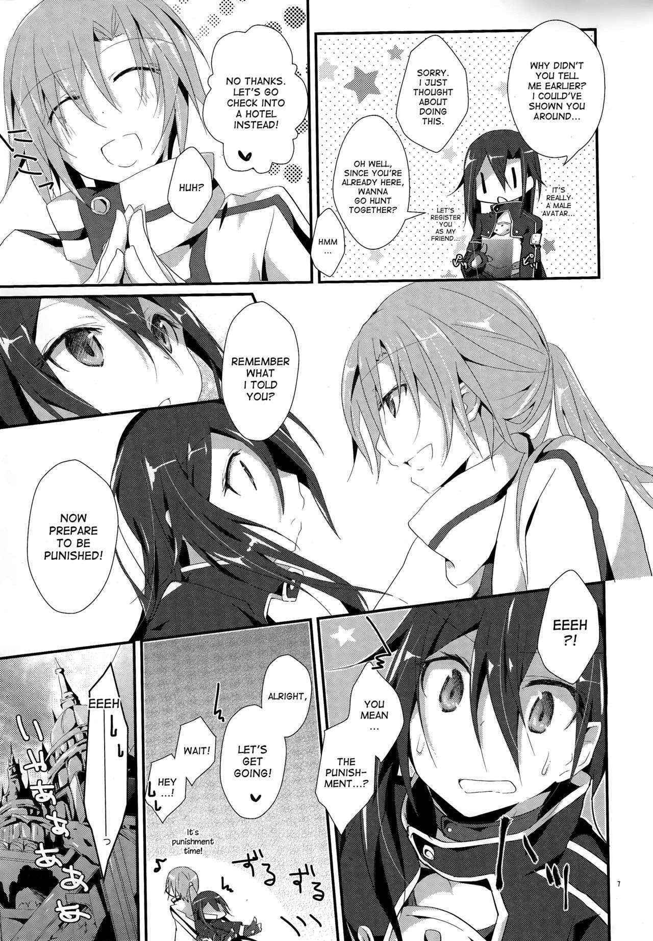 (C87) [Peach tea (Akina Rei)] Honey Punishment (Sword Art Online) [English] [desudesu]