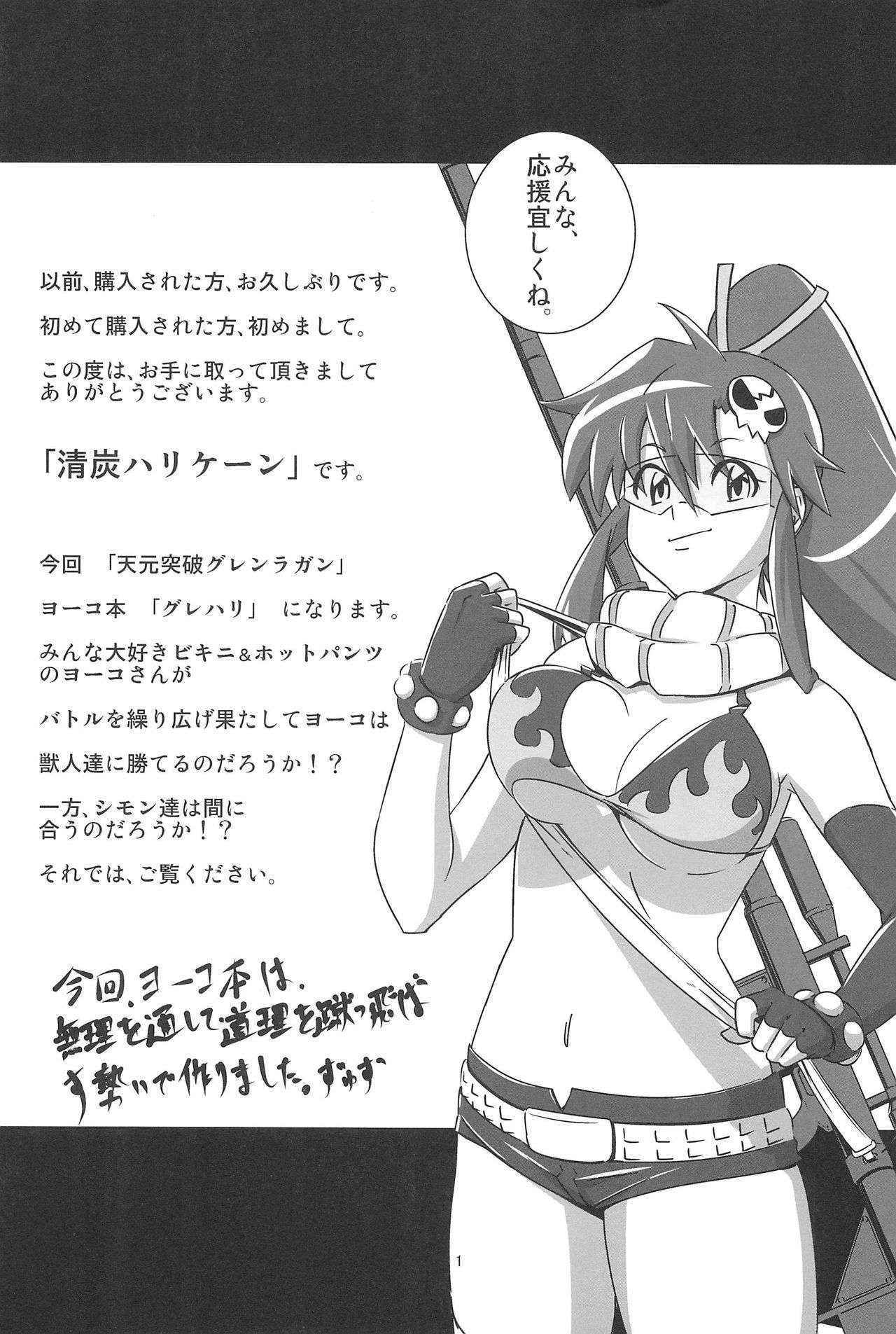 (C81) [Kiyosumi Hurricane(に)] グレハリ (Tengen Toppa Gurren Lagann)