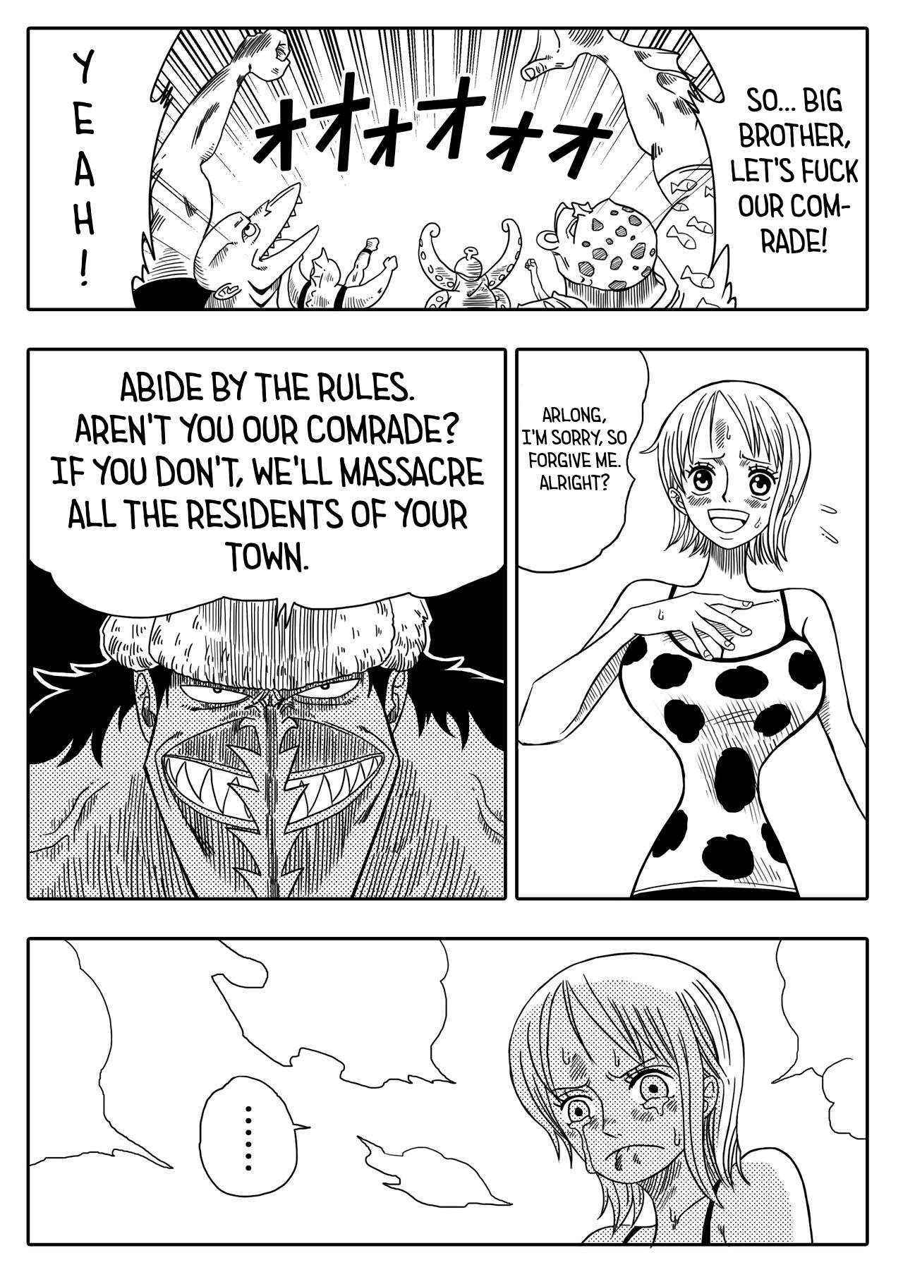 [Yamamoto] Two Piece - Nami vs Arlong (One Piece) [English] [#Based Anons] [Digital]