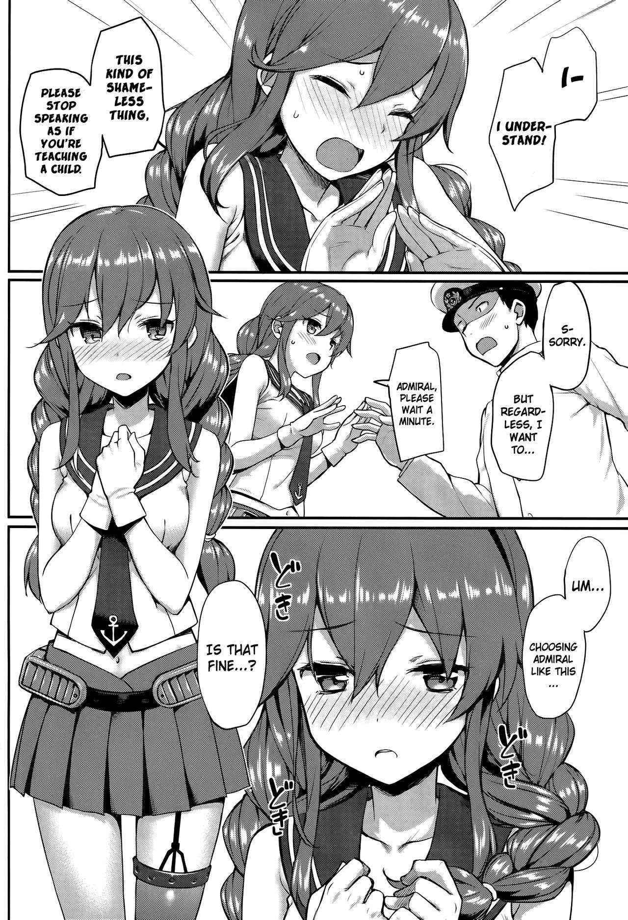 (C90) [Jenoa Cake (TakayaKi)] Teitoku wa Doushite mo Noshiro to H ga Shitai!! (Kantai Collection -KanColle-) [English] [RS Extra]