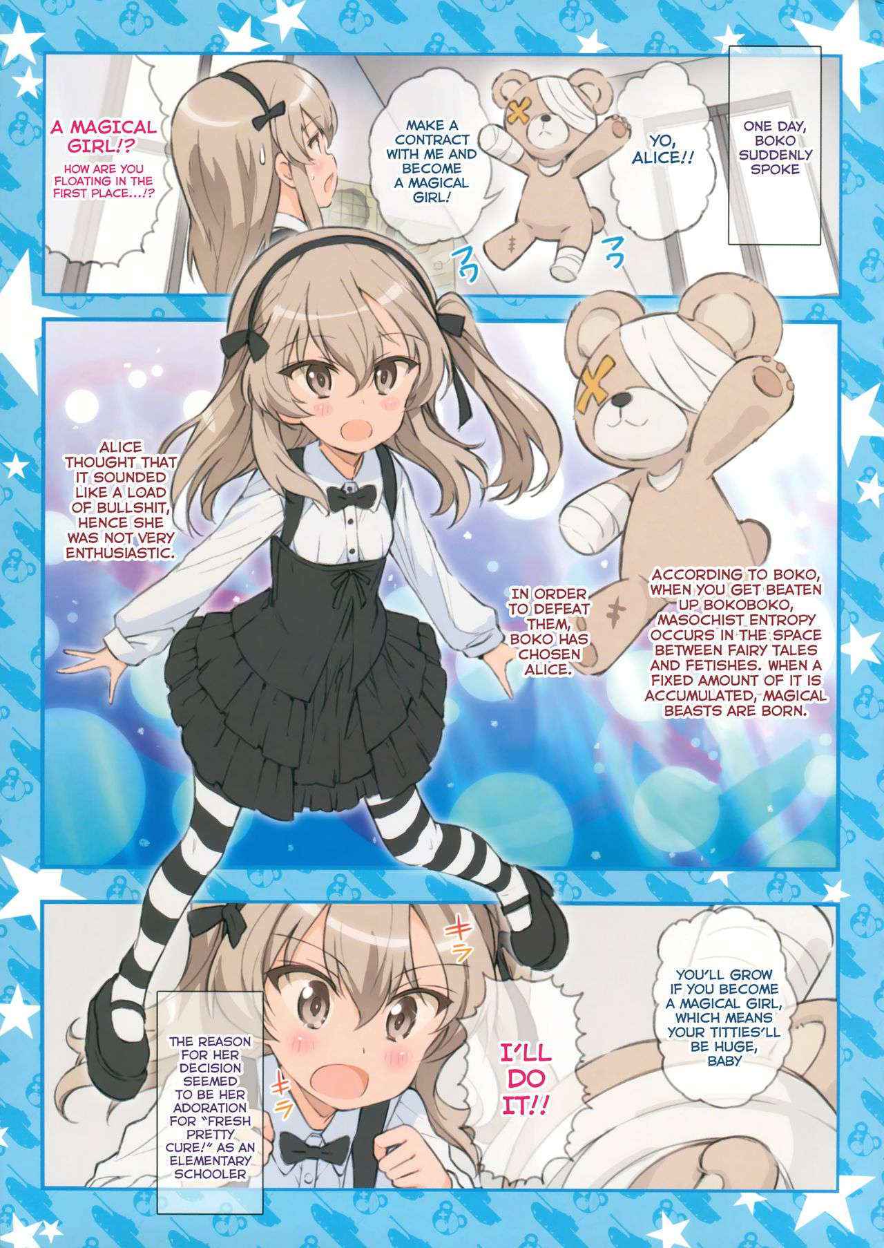 (SC in Pio 2016) [Byousatsu Tanukidan (Saeki Tatsuya)] Mahou Shoujo Arisu☆ (Girls und Panzer) [English]