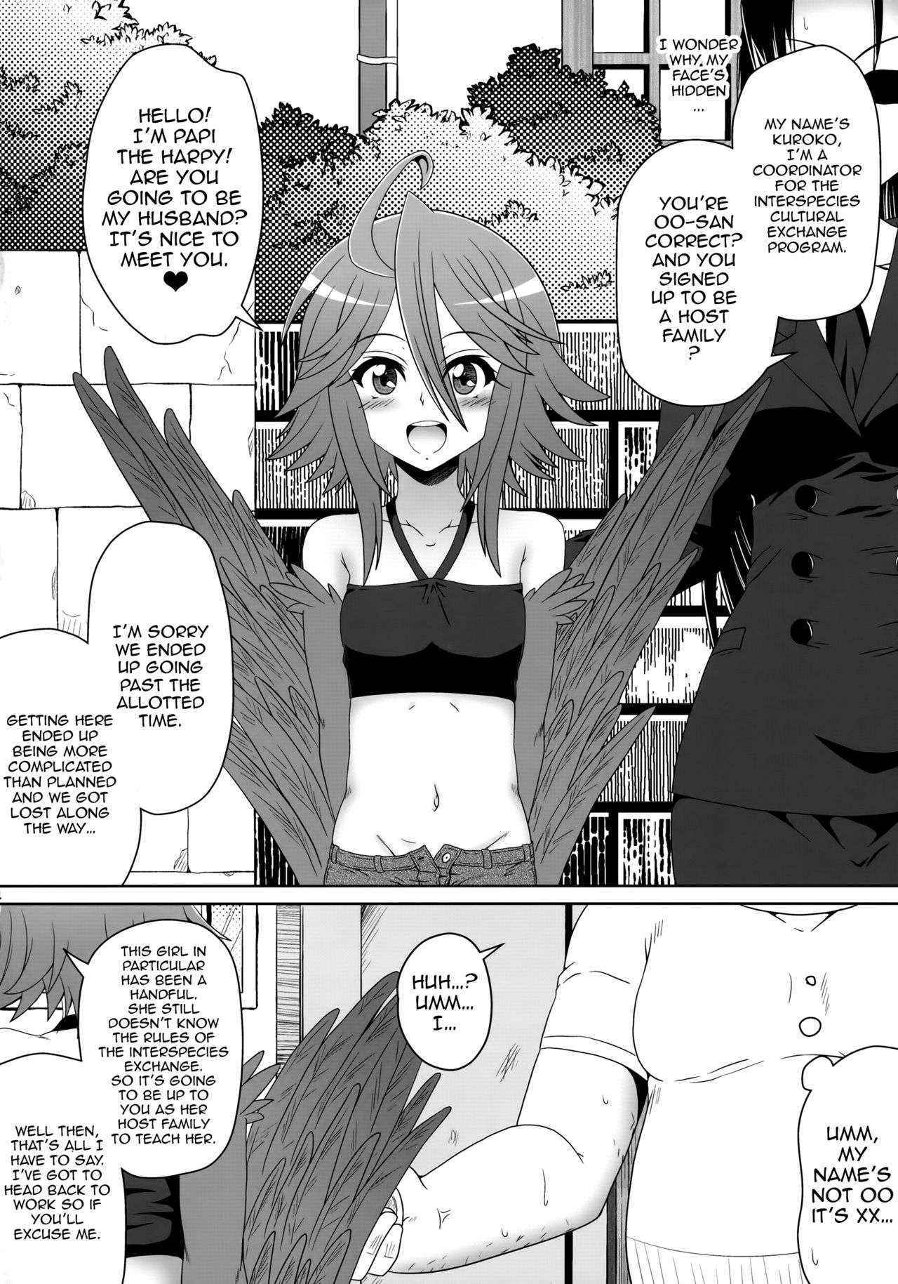 (C88) [Kamepotel (Izuki Jirou)] Harpy ga Tonari ni Iru Nichijou (Monster Musume no Iru Nichijou) [English] {doujins.com}