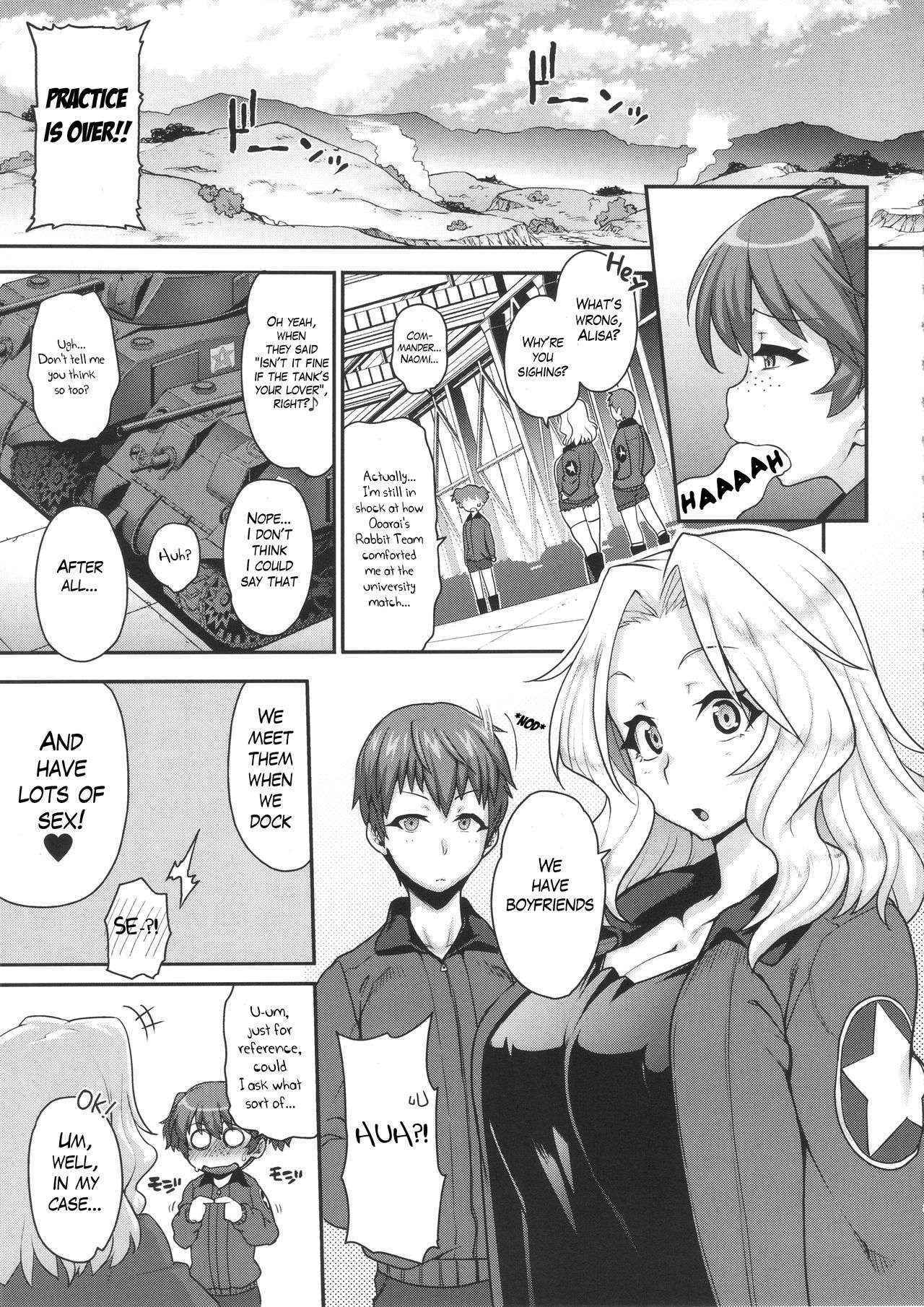 (C90) [ROJIURA JACK (Jun)] Go Ahead!! Kore ga Watashi no Doctrine (Girls und Panzer) [English] [hentaiboya]