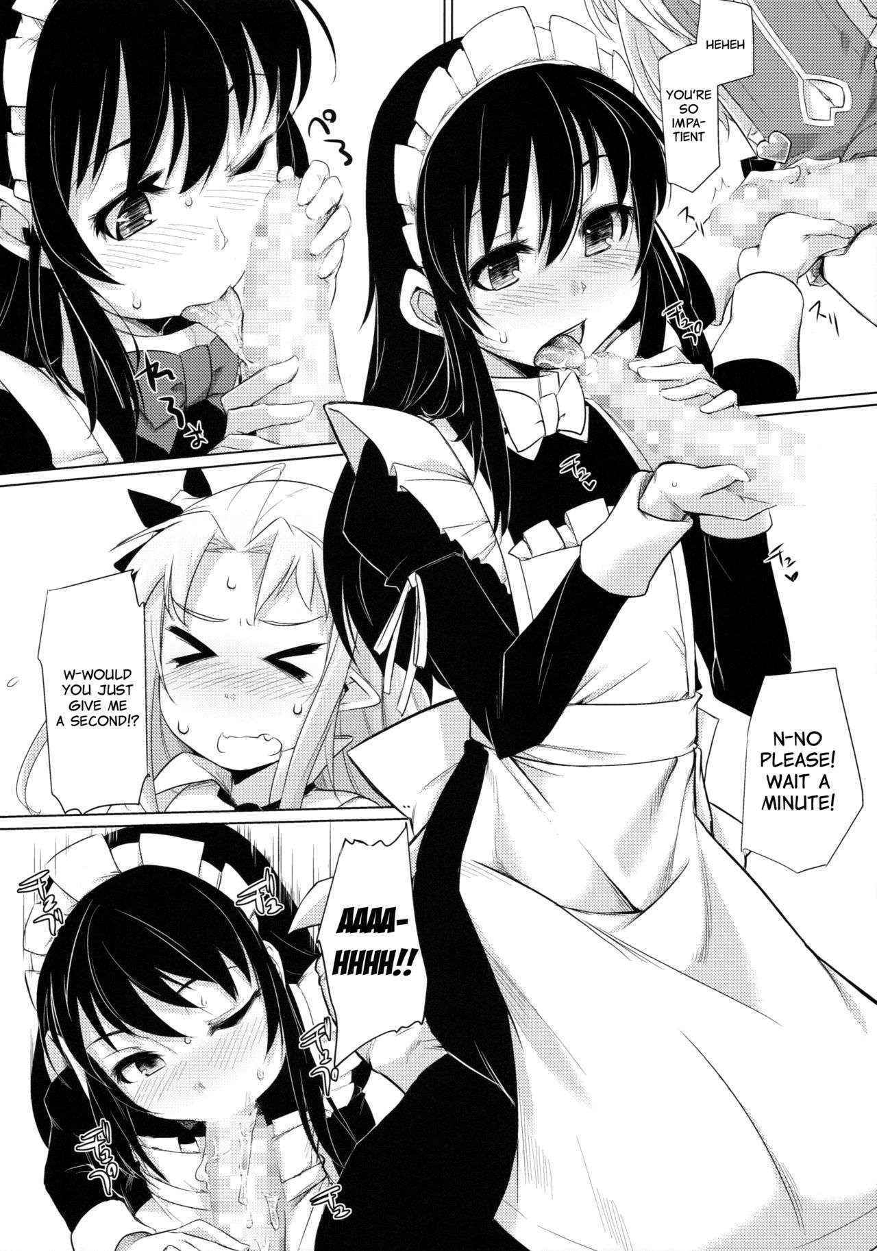 (C85) [Shichimen Soka (Sexyturkey)] Hime-sama ni Oshiri Ijirareru Hon | The Princess Played with my Butt (Lotte no Omocha!) [English] [Sn0wCrack]