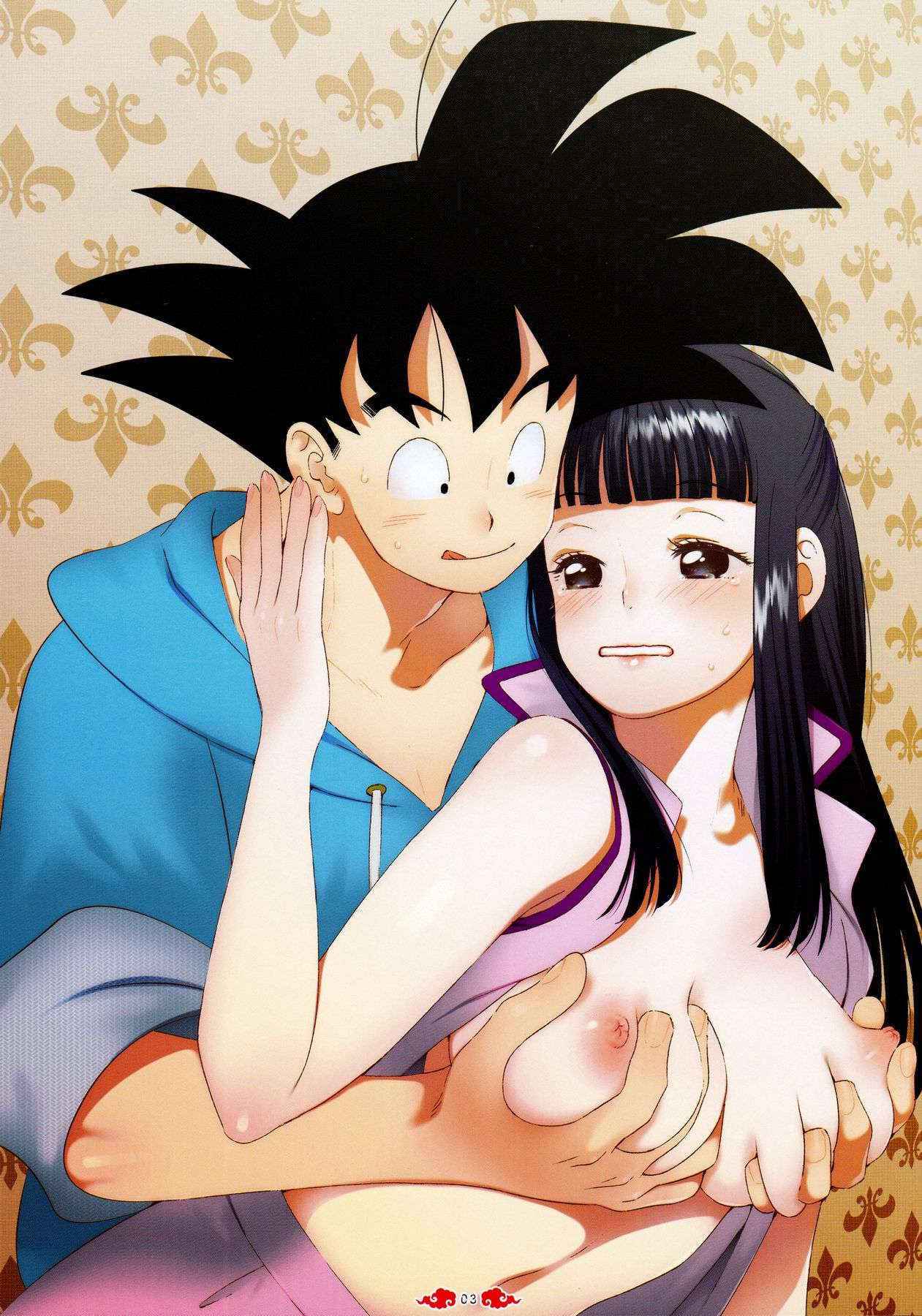 (C84) [S-FLAKE (Yukimitsu)] Ai ga GISSIRI - Love is crowded. (Dragon Ball Z)