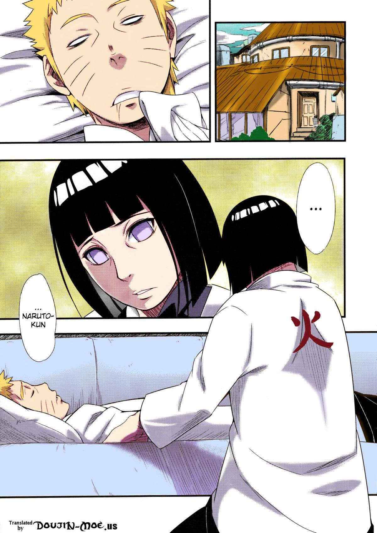 (C90) [Karakishi Youhei-dan Shinga (Sahara Wataru)] Kage Hinata ni Saku (Naruto) [English] {DarkNeji} {doujin-moe.us} [Colorized]