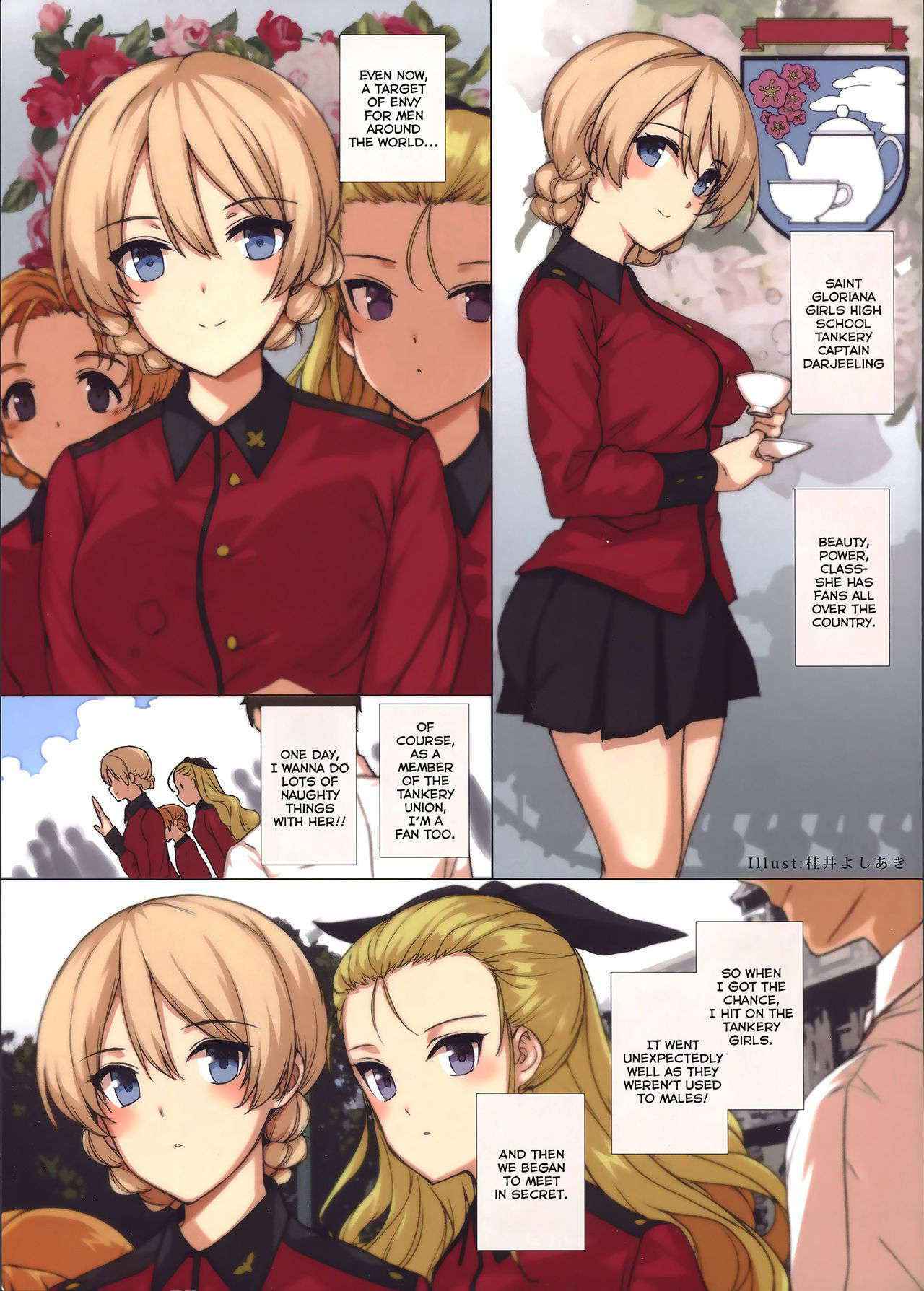 (C90) [Basutei Shower, CHIBIKKO KINGDOM (Katsurai Yoshiaki, Kekocha)] IMMORAL GIRLS PARTY (Girls und Panzer) [English] [The Lads From /ak/]