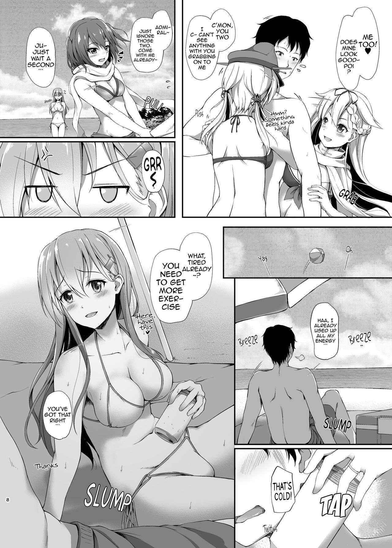 [Yusaritsukata (Awayume)] Suzuya to Natsu LOVE VACATION | Summer Love Vacation With Suzuya (Kantai Collection -KanColle-) [English] [2d-market.com] [Decensored] [Digital]