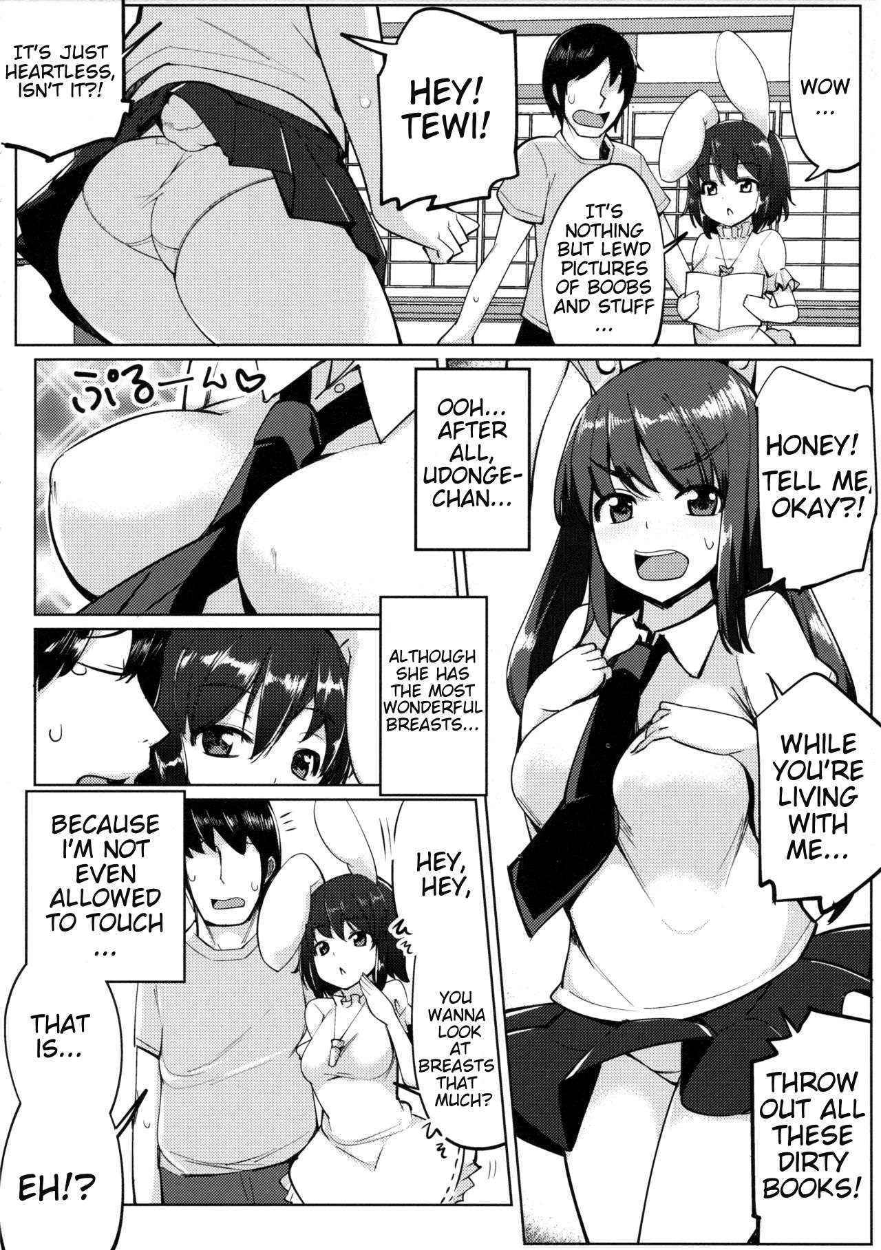 (Reitaisai 13) [Ippongui (Ippongui)] Uwaki Shite Tewi-chan to Sex Shita (3-kaime) (Touhou Project) [English]