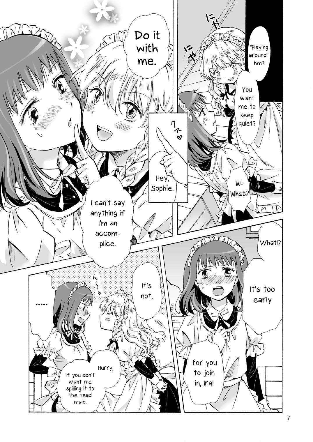 [peachpulsar (Mira)] Chiisana Maid-san no Himitsu | The Little Maid's Secret [English] [Yuri-ism] [Digital]