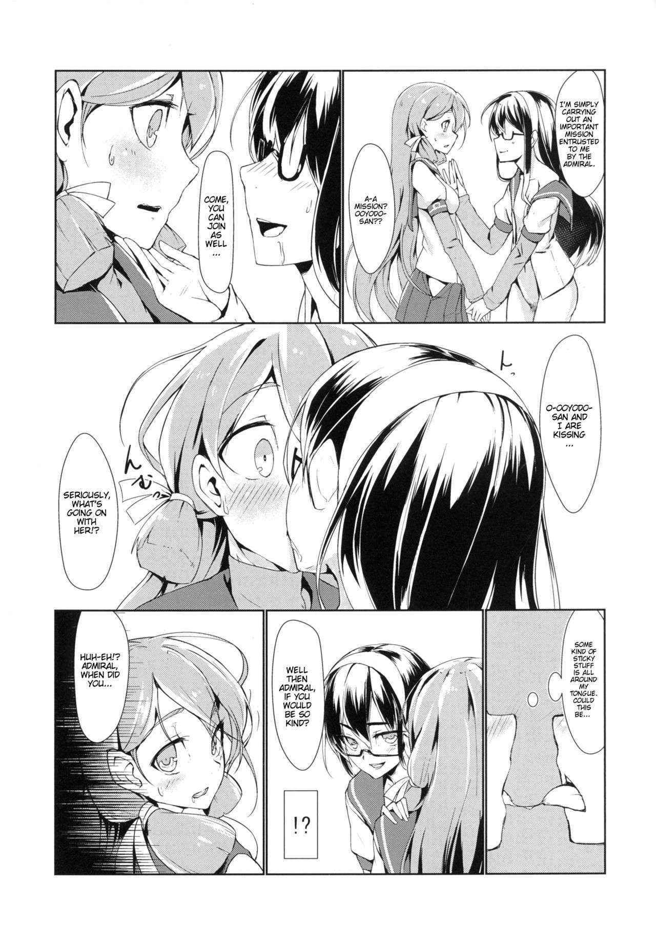 [face to face (ryoattoryo)] Ooyodo to Daily Ninmu Akashi Choukyou Hen (Kantai Collection -KanColle-) [English][Palladeus][Digital]