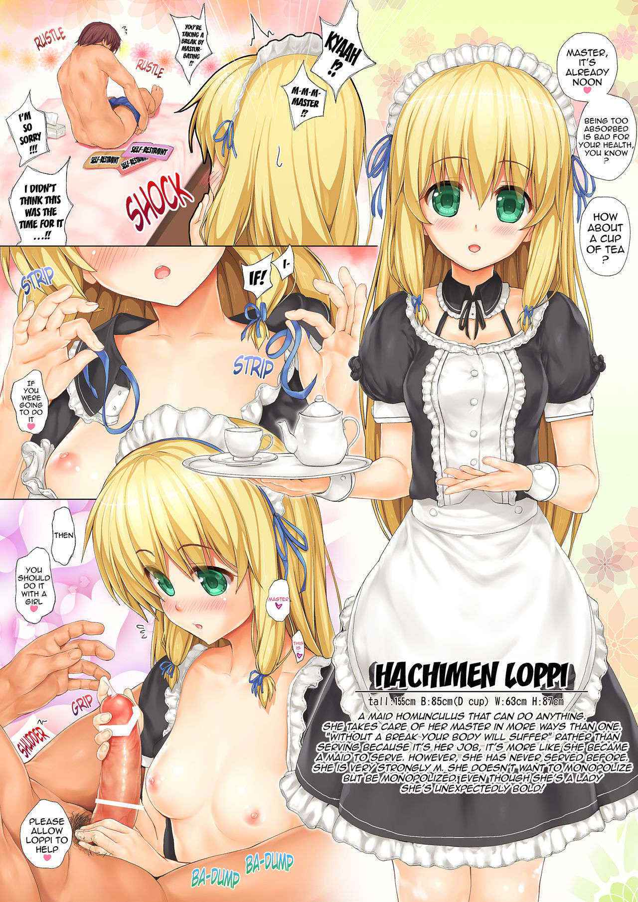 [Intoku.info (Endou Hiroto)] Kenshinteki na Maid wa Goshujin-sama no Tame Nara Donna Gohoushi Demo Shichau! [English] {doujins.com} [Digital]