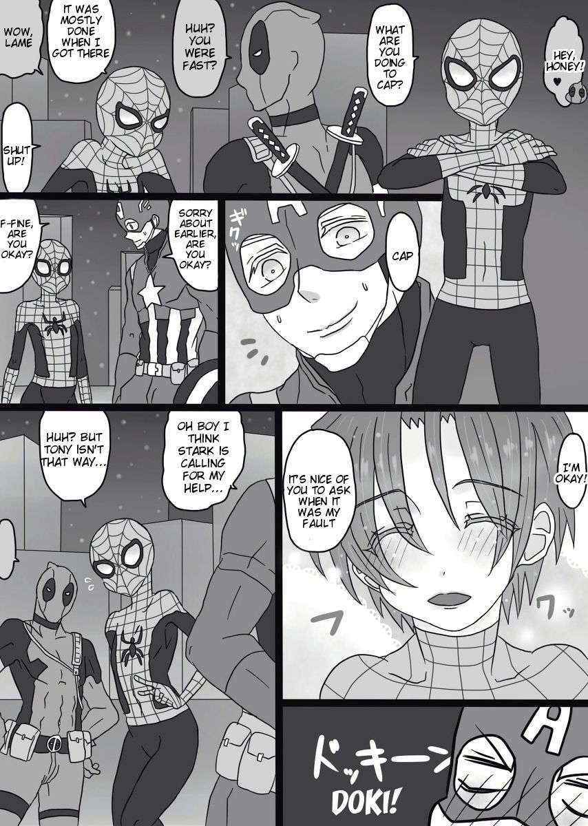 [Denjarasu Yamada]Depusupa modoki rakugaki manga ③[fumuke jotaika][spider man, deadpool] [English] [Tigoris Translates]