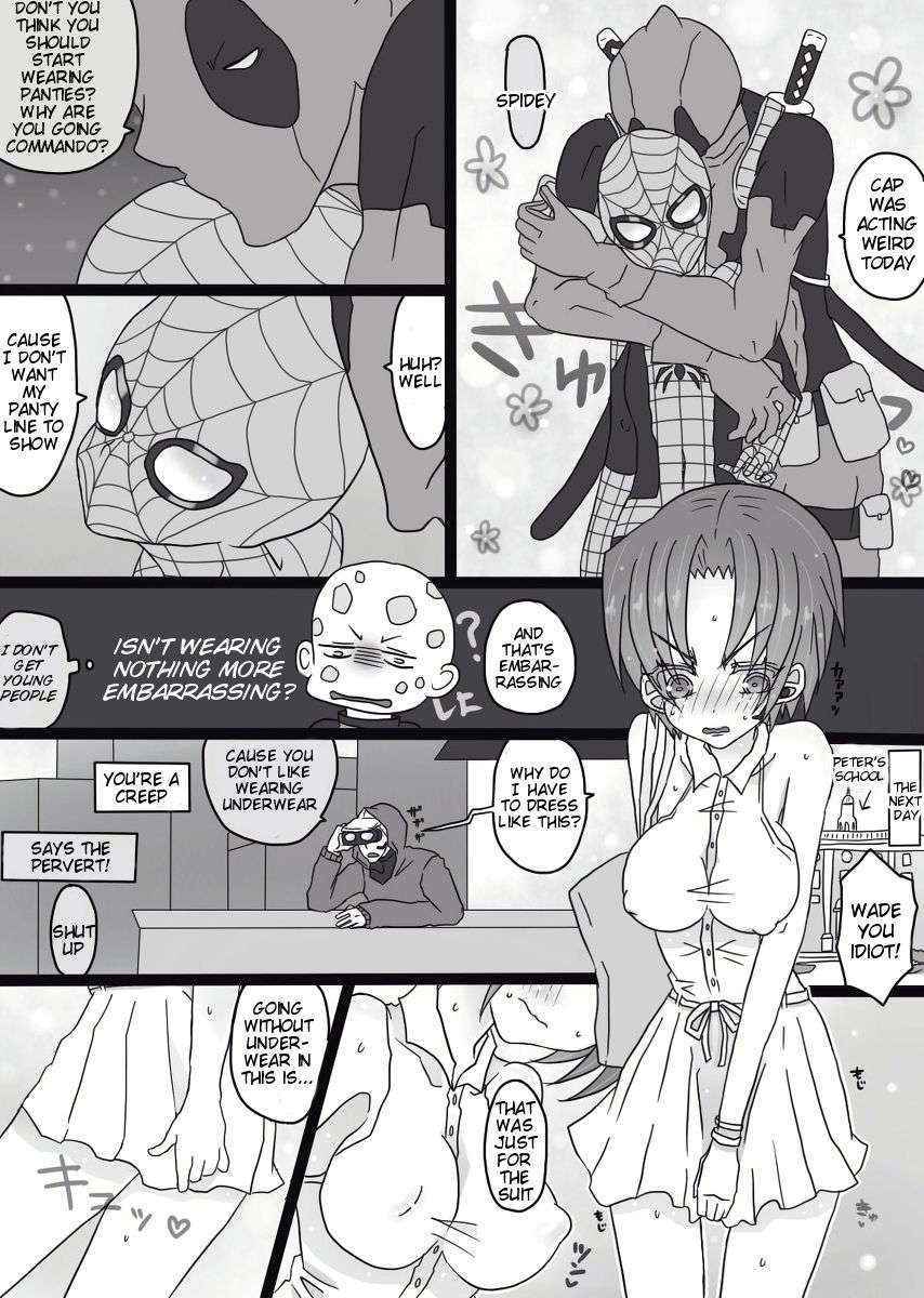 [Denjarasu Yamada]Depusupa modoki rakugaki manga ③[fumuke jotaika][spider man, deadpool] [English] [Tigoris Translates]