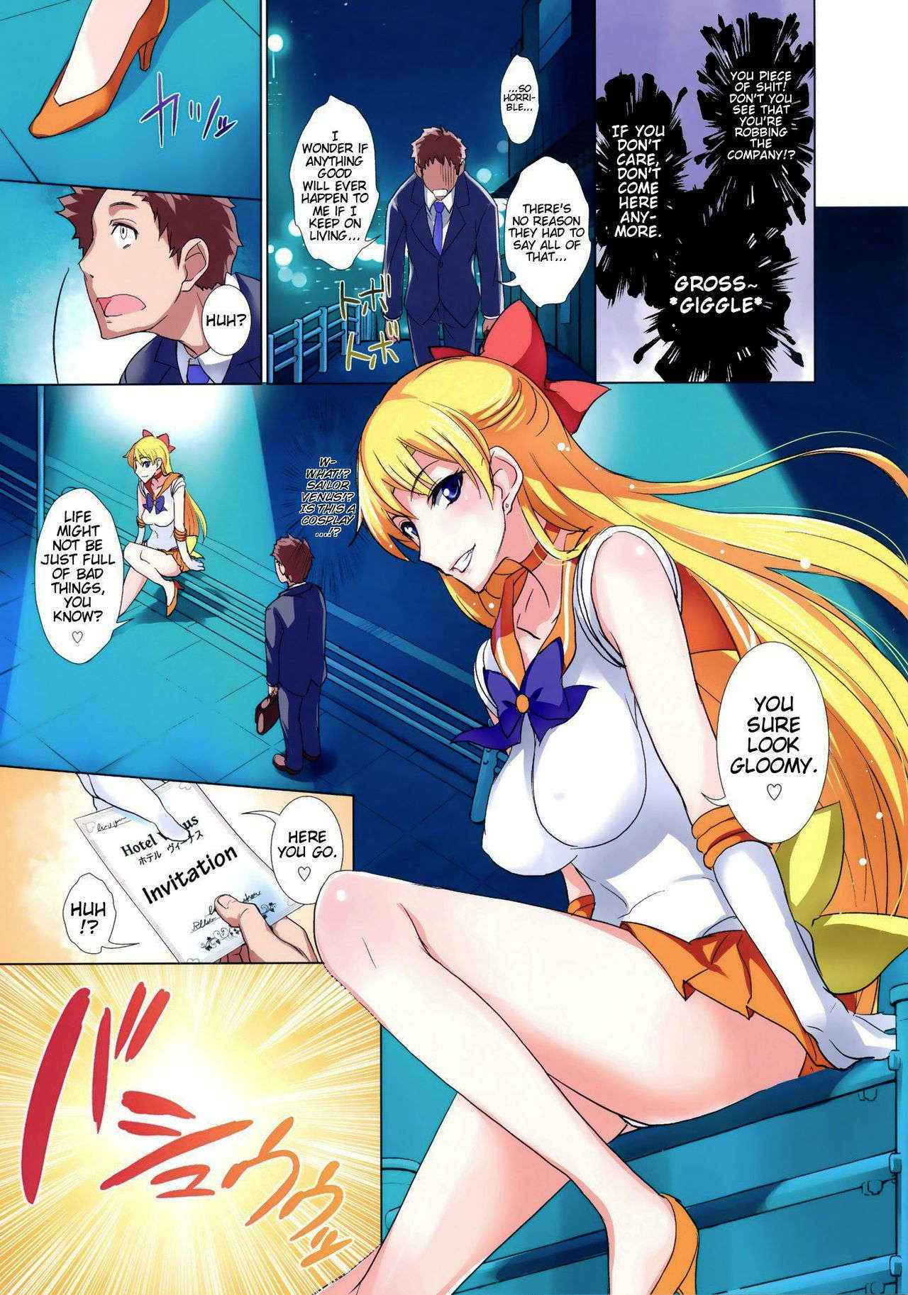 (C82) [Majimeya (Isao)] Getsu Ka Sui Moku Kin Do Nichi FullColor "Hotel Venus e Youkoso!!" (Bishoujo Senshi Sailor Moon) [English] =LWB+TTT= [Decensored]