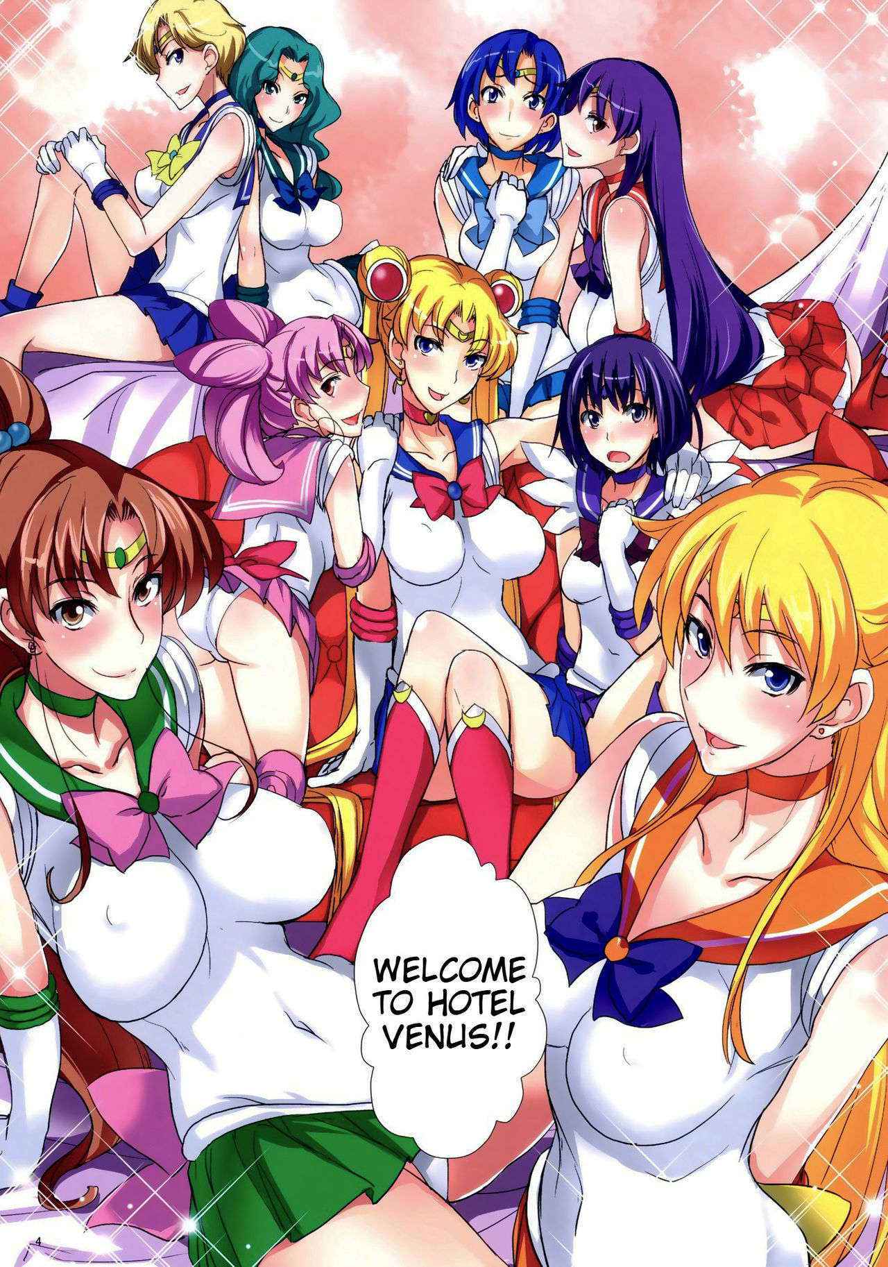 (C82) [Majimeya (Isao)] Getsu Ka Sui Moku Kin Do Nichi FullColor "Hotel Venus e Youkoso!!" (Bishoujo Senshi Sailor Moon) [English] =LWB+TTT= [Decensored]