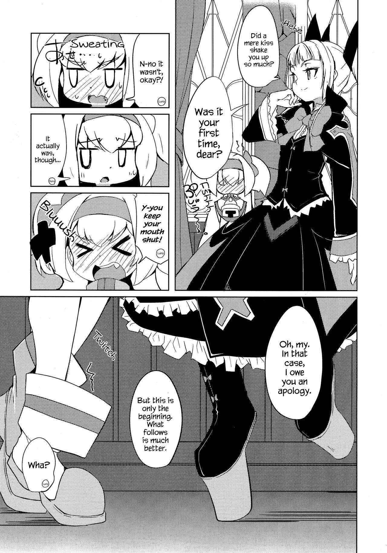 (C87) [Catcher's mitt of silver (Kaname Nagi)] Hime-shiki Shitsuke | Princess-style discipline (BLAZBLUE) [English] [CapableScoutMan]