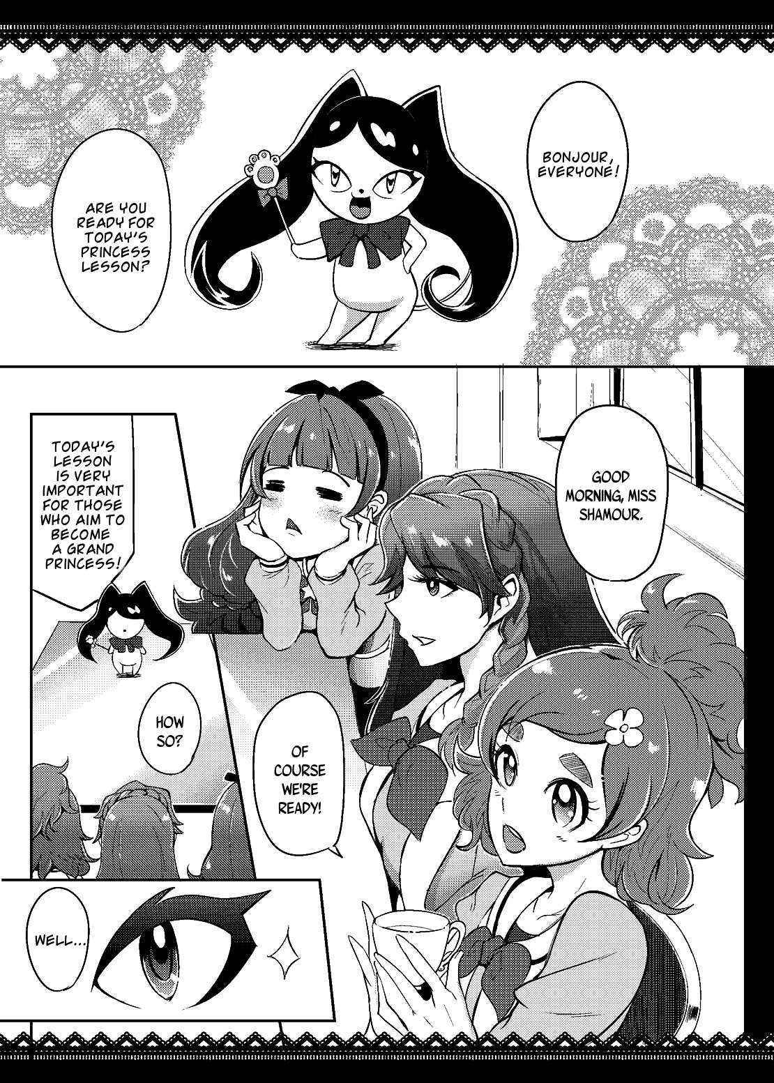 (C88) [SOUND MILK (Otochichi)] Princess Sakusei Lesson (Go! Princess PreCure) [English] [maipantsu + B.E.C. Scans]