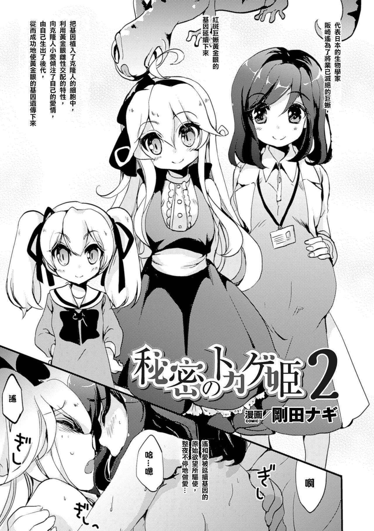 [Gouda Nagi] Himitsu no Tokage Hime 2 (2D Comic Magazine Yuri Ninshin Vol. 4) [Chinese] [沒有漢化] [Digital]