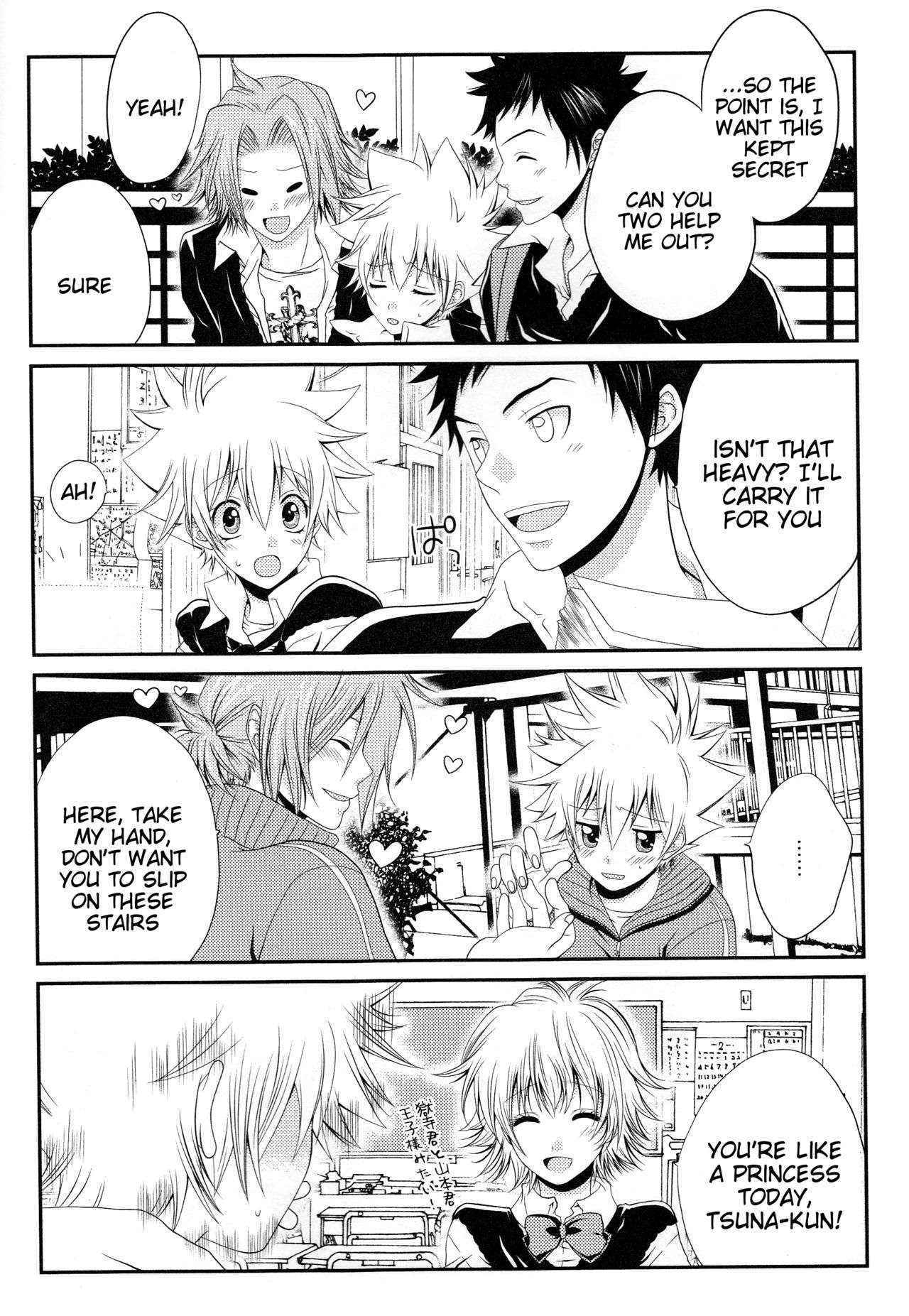 [Ananas Dolce (Minaduki Kanna)] Sawada Tsunayoshi 14-sai, Totsuzen Onna ni Narimashita. (Katei Kyoushi Hitman REBORN!) [English] [Tigoris Translates]