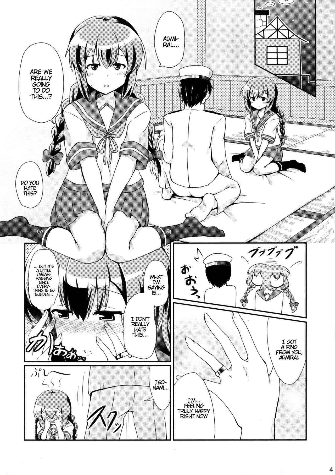 (C87) [L5EX (Kamelie)] Isonami no Kekkon Shoya | Isonami's First Night Marriage (Kantai Collection -KanColle-) [English] [Hennojin]