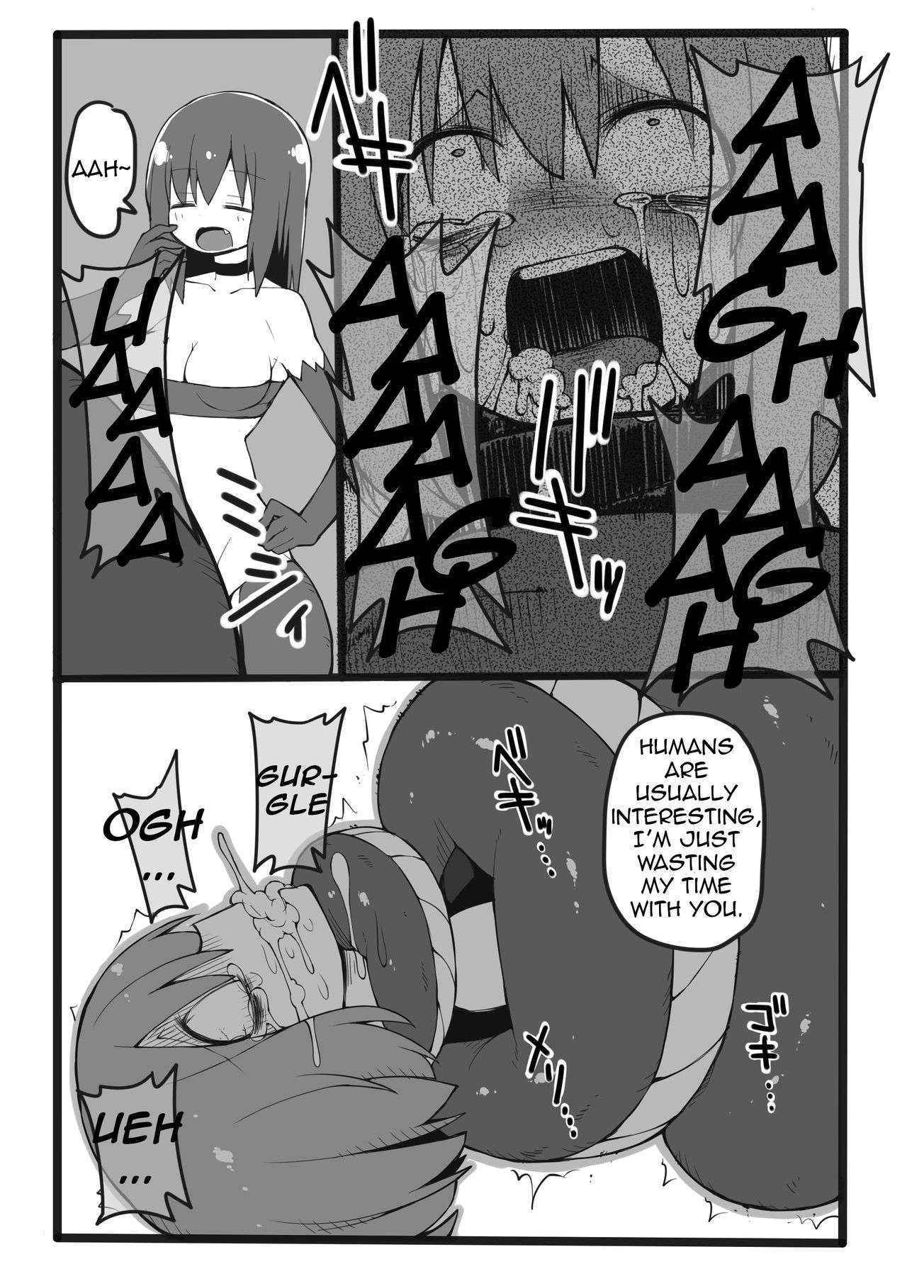 [Black Megane Kenkyuujou] Lamia ni Marunomi Sareru dake no Hon [English] [CrayZayJay]